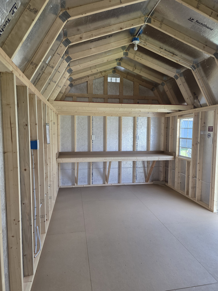 Thumbnail 2 for 10 x 20 Lofted Barn (Low Wall) Shed - Lewisburg, WV