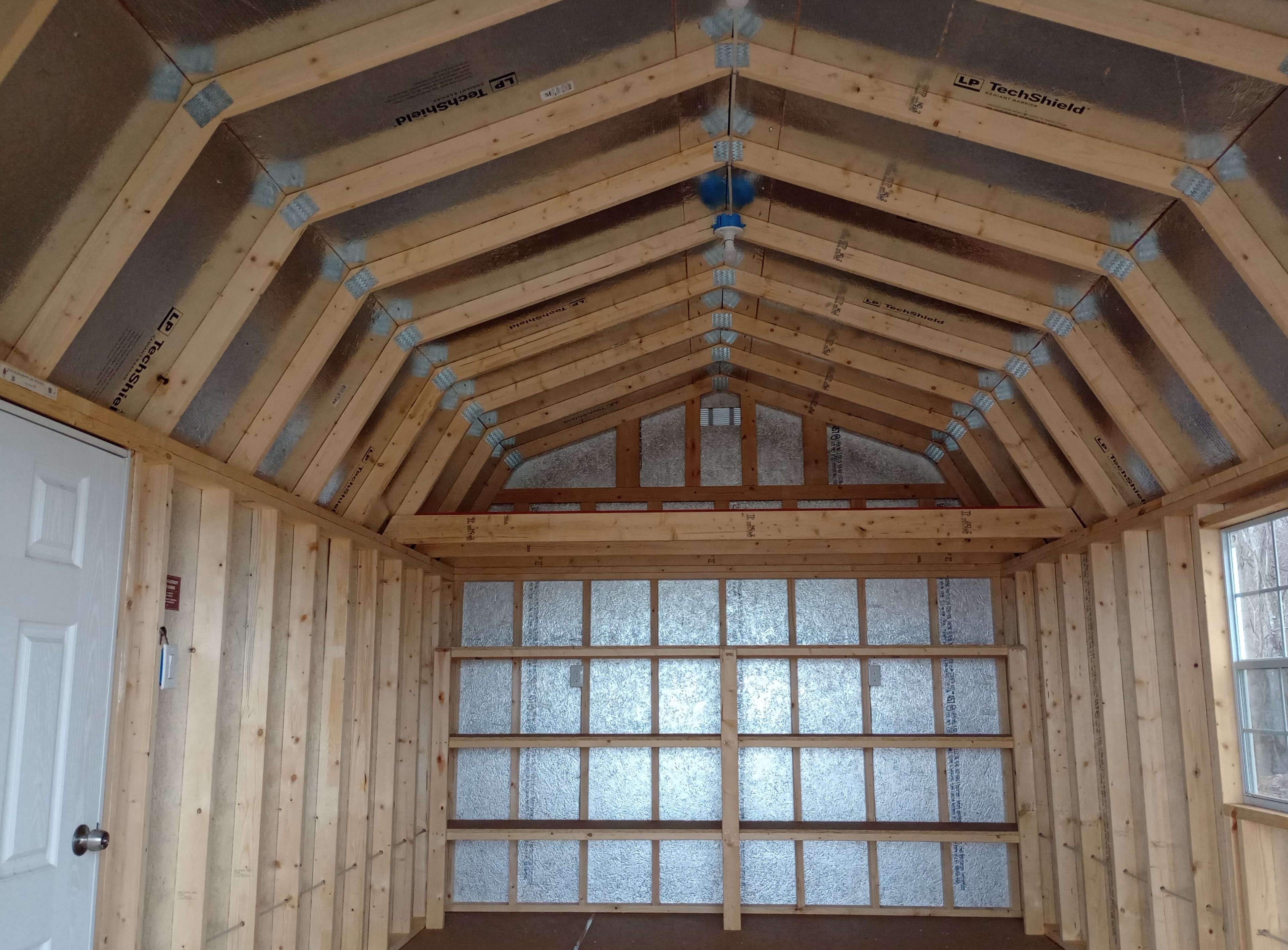 Thumbnail 2 for 12 x 20 Lofted Barn (Low Wall) Shed - Summersville, WV