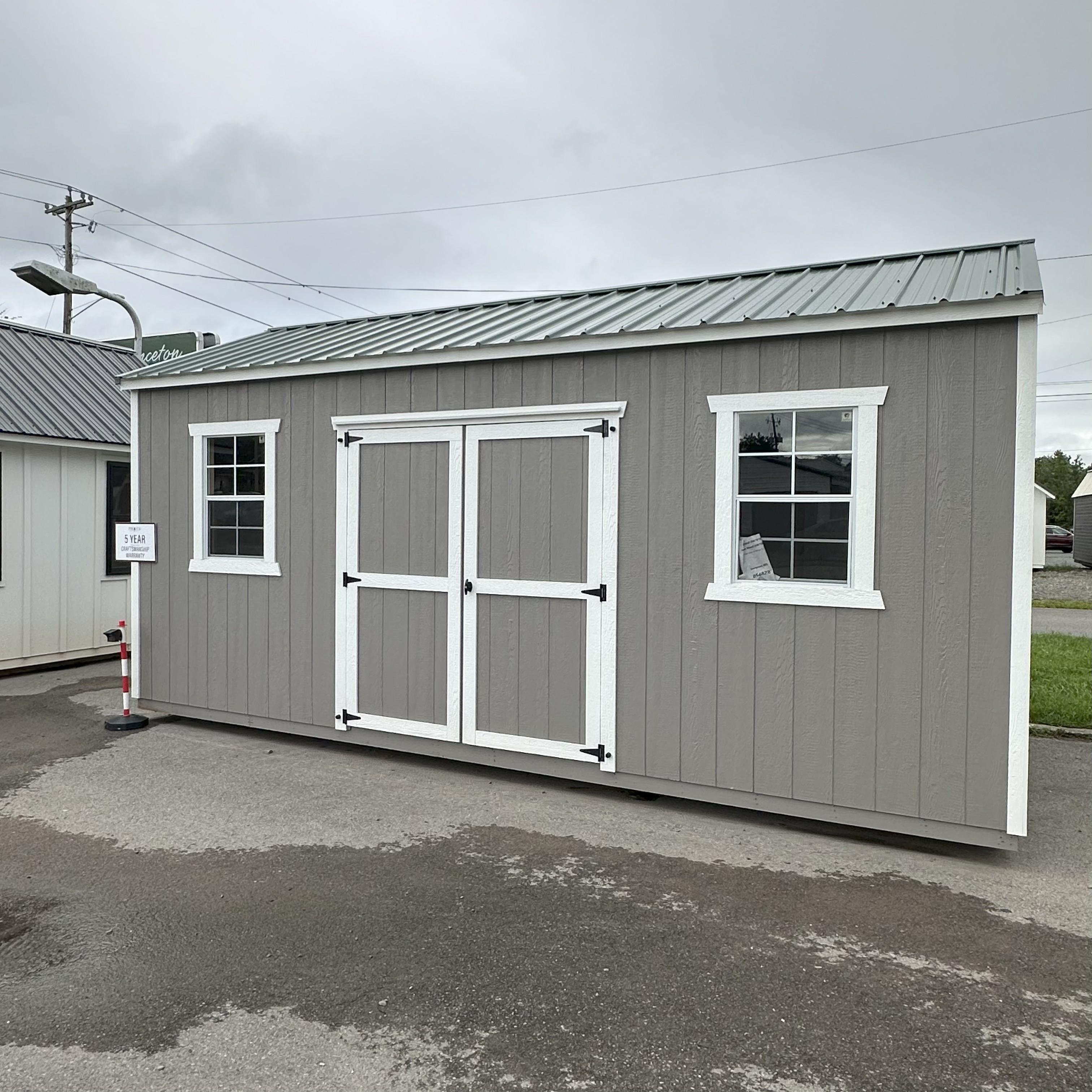 Thumbnail 2 for 10 x 20 A Frame (High Wall) Shed - Princeton, WV