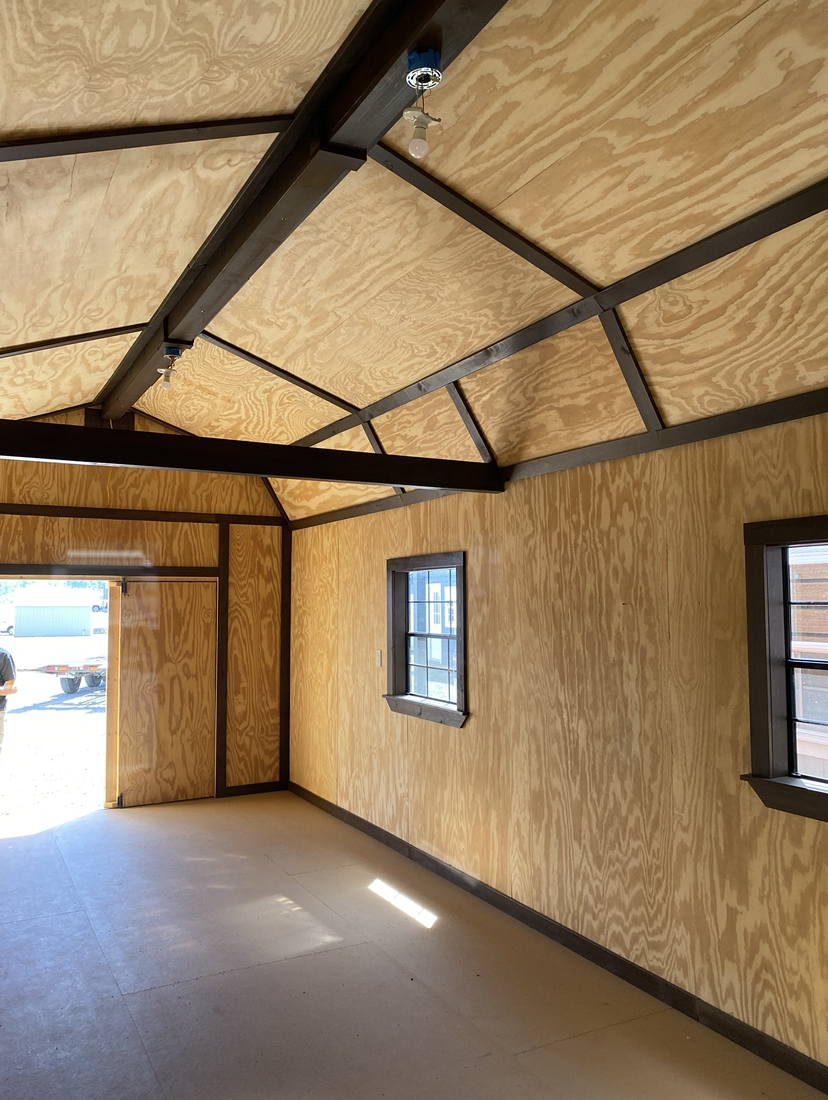 Thumbnail 3 for 12 x 28 Lofted Barn (High Wall)