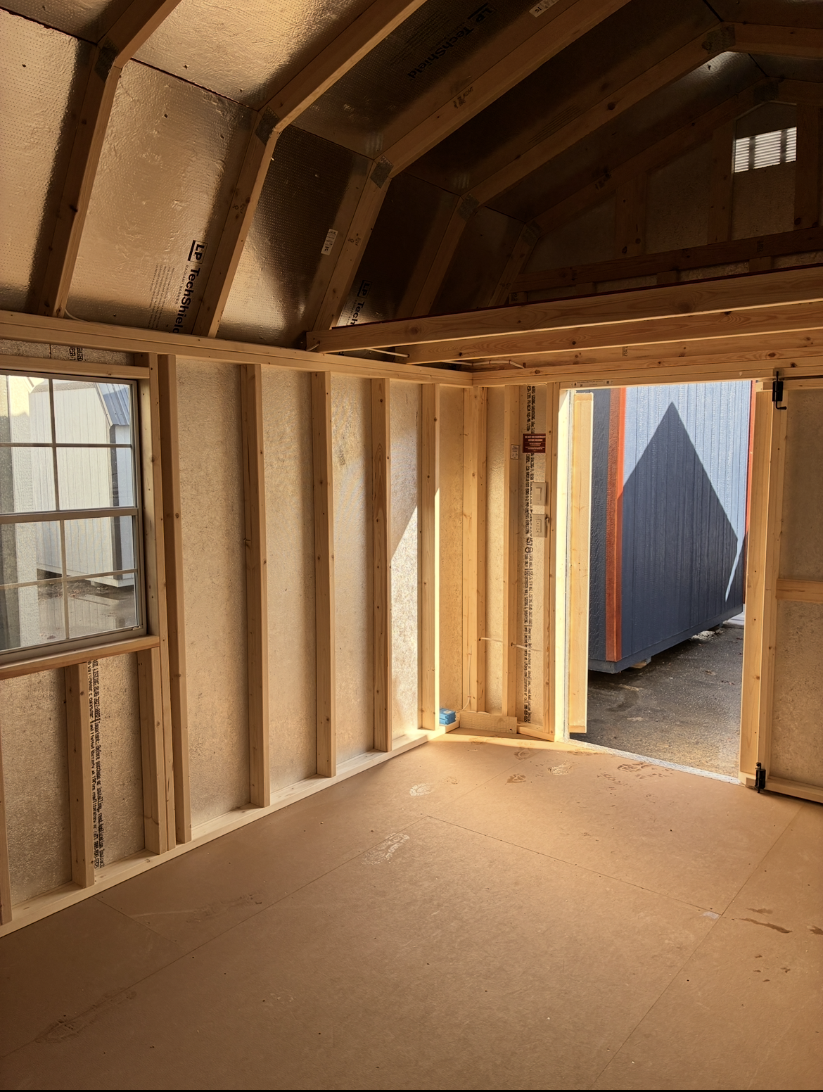 Thumbnail 4 for 10 x 16 Lofted Barn (Low Wall)