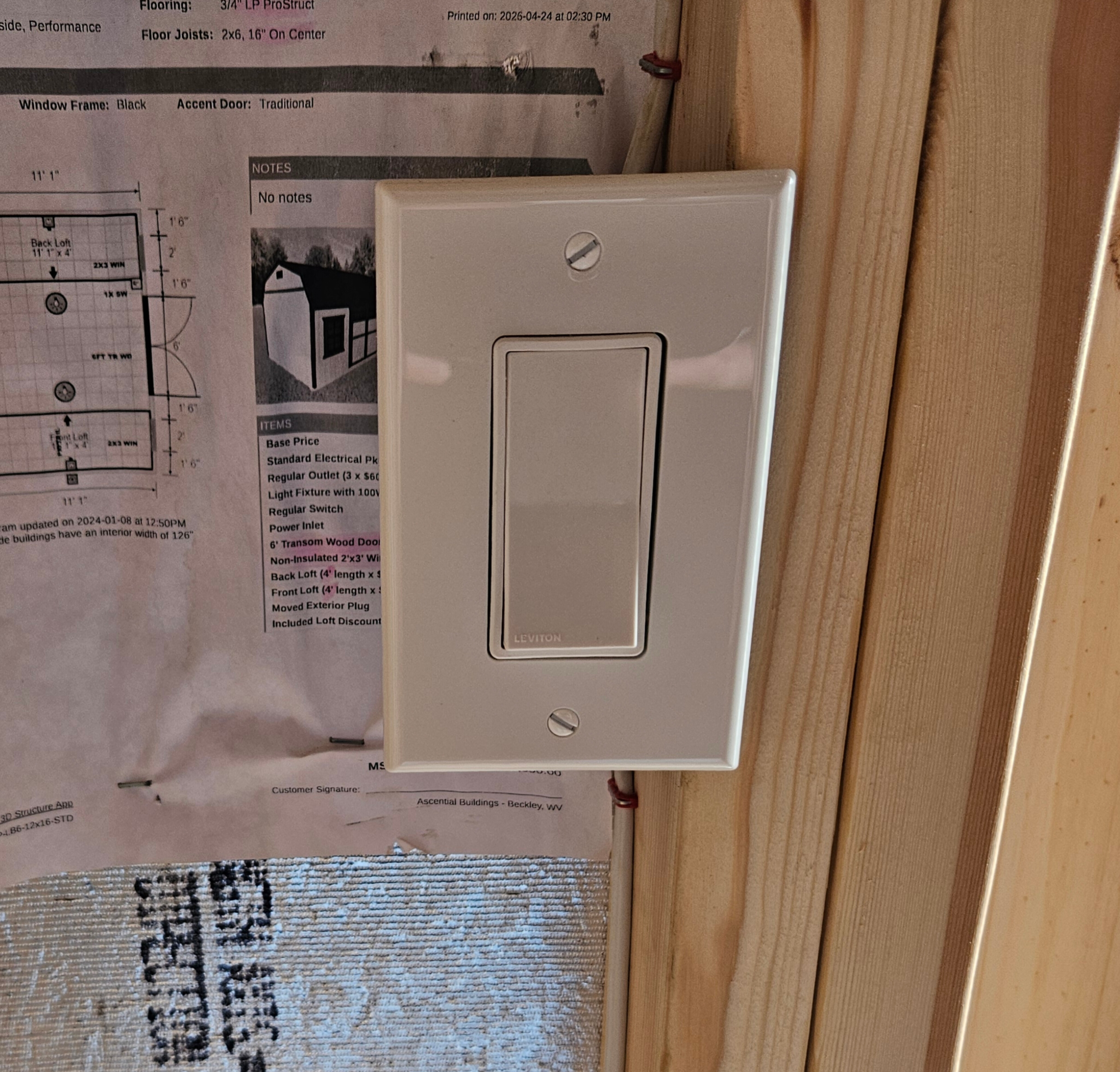 Thumbnail 4 for 12 x 16 Lofted Barn (Low Wall)