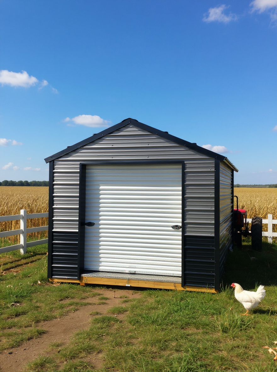 Main media for 10 x 16 Utility Building (High Wall)