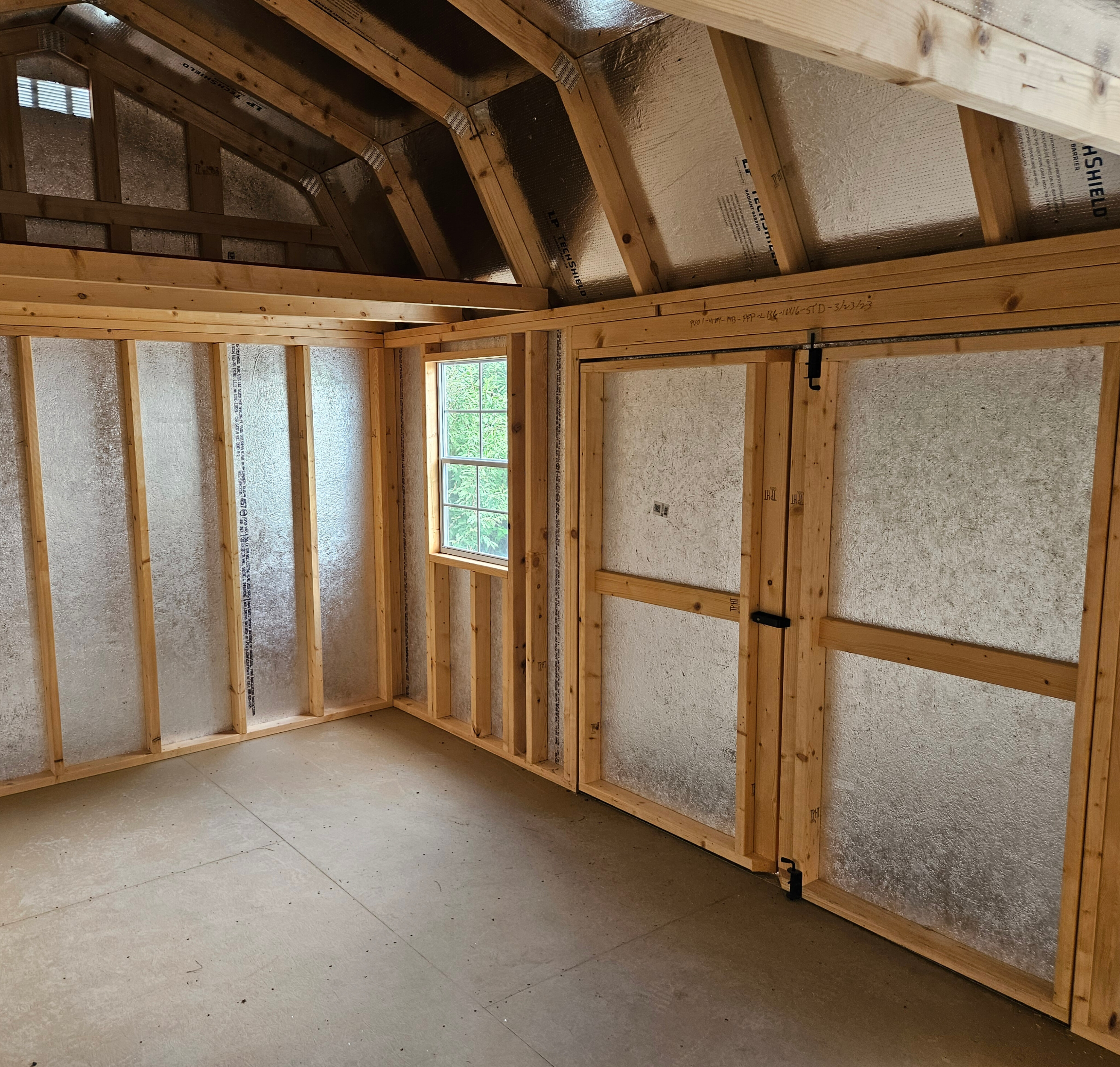 Thumbnail 3 for 10 x 16 Lofted Barn (Low Wall) Shed - Beckley, WV