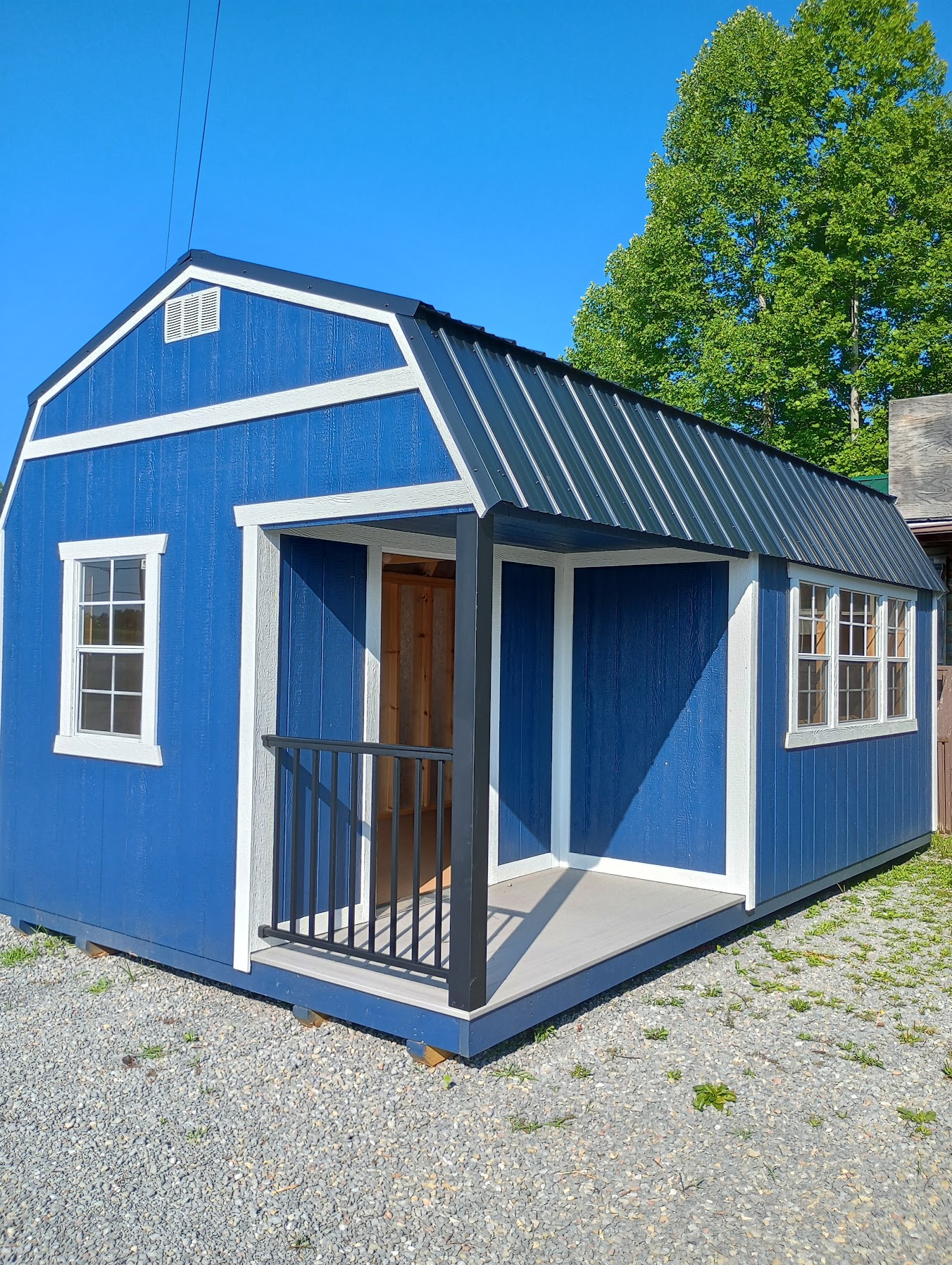 Main media for 12 x 20 Lofted Barn (Low Wall) Shed - Summersville, WV