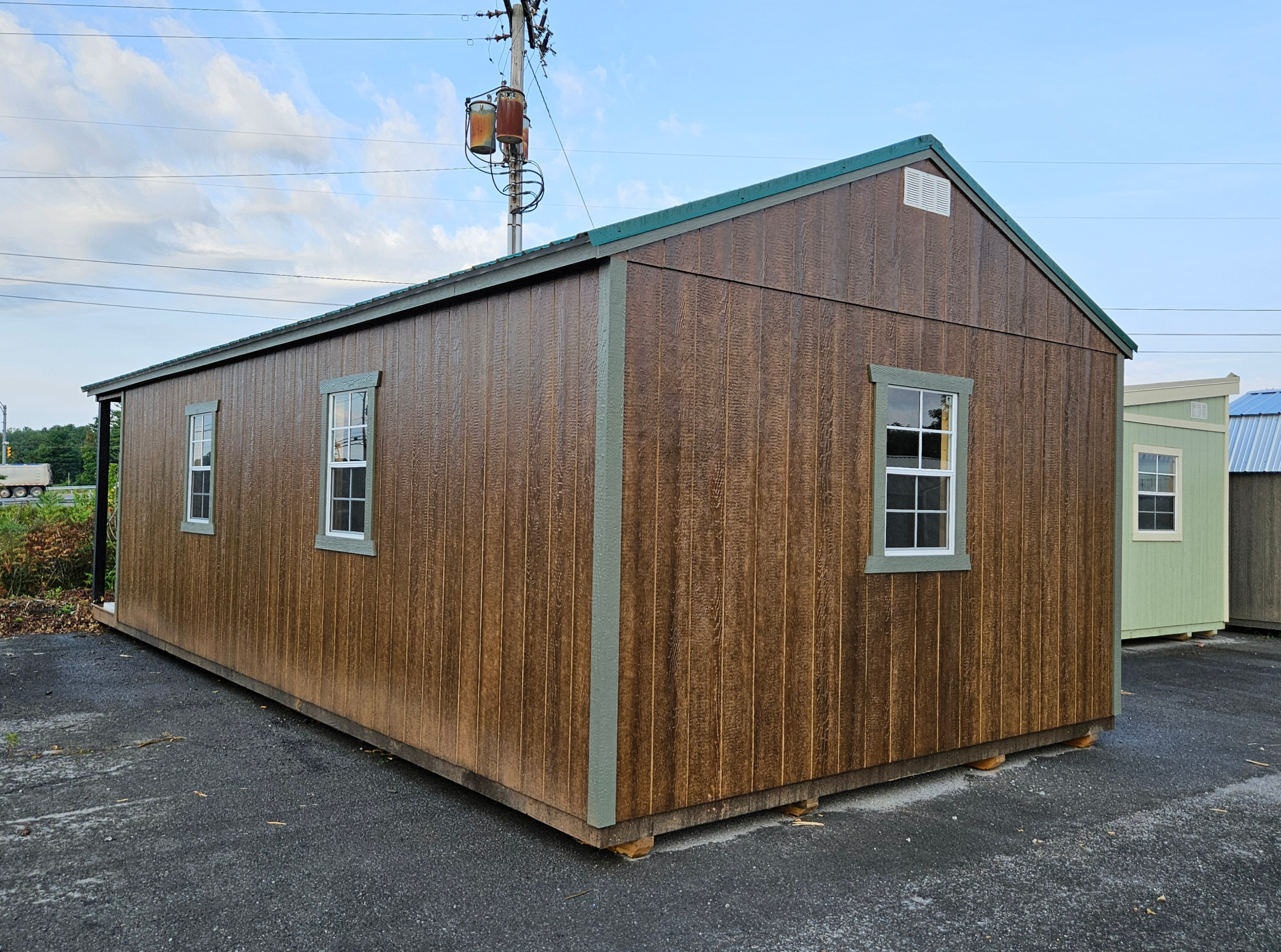 Thumbnail 2 for 14 x 32 A Frame End Porch (High Wall)