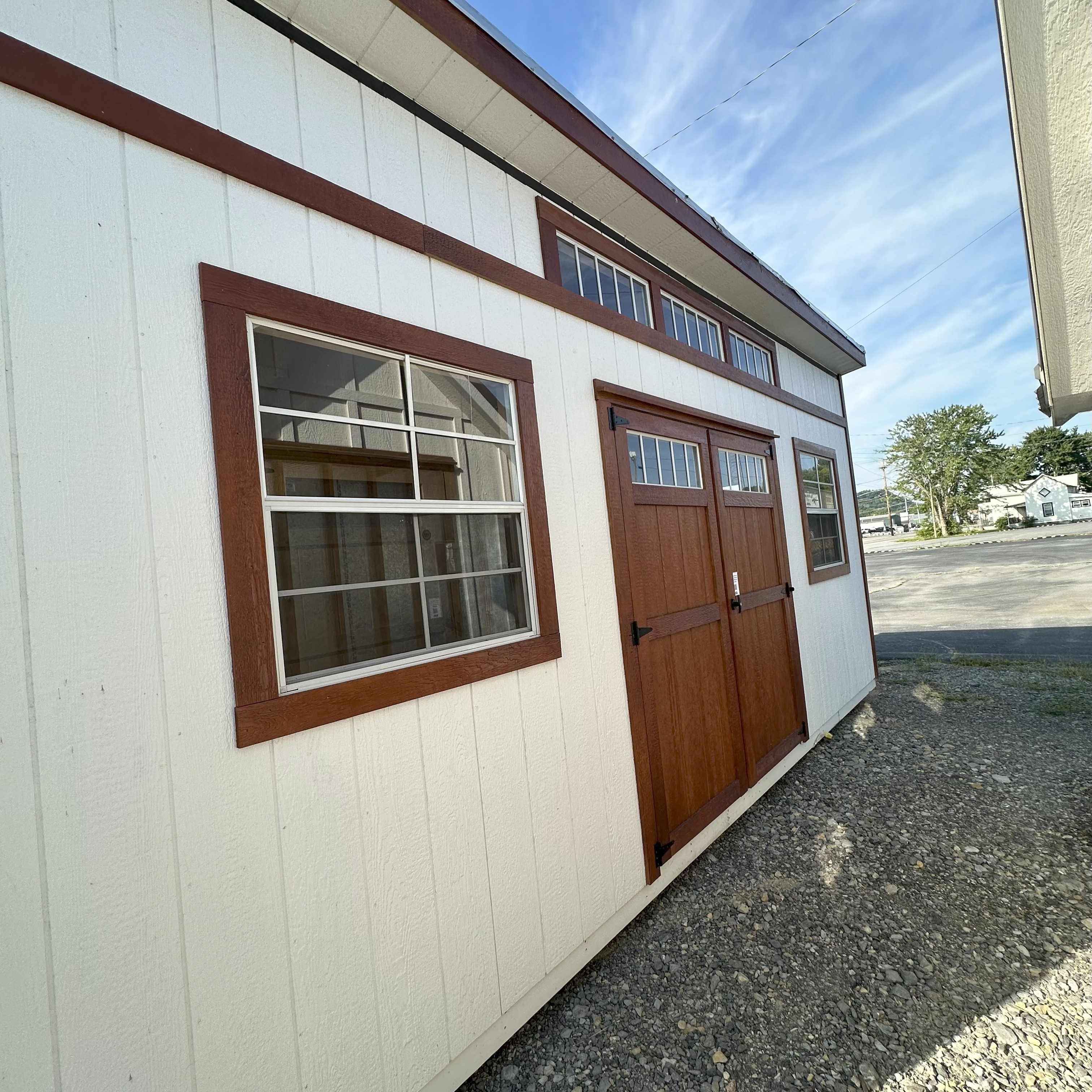 Thumbnail 2 for 10 x 20 Single Slope Modern Shed (High Wall)