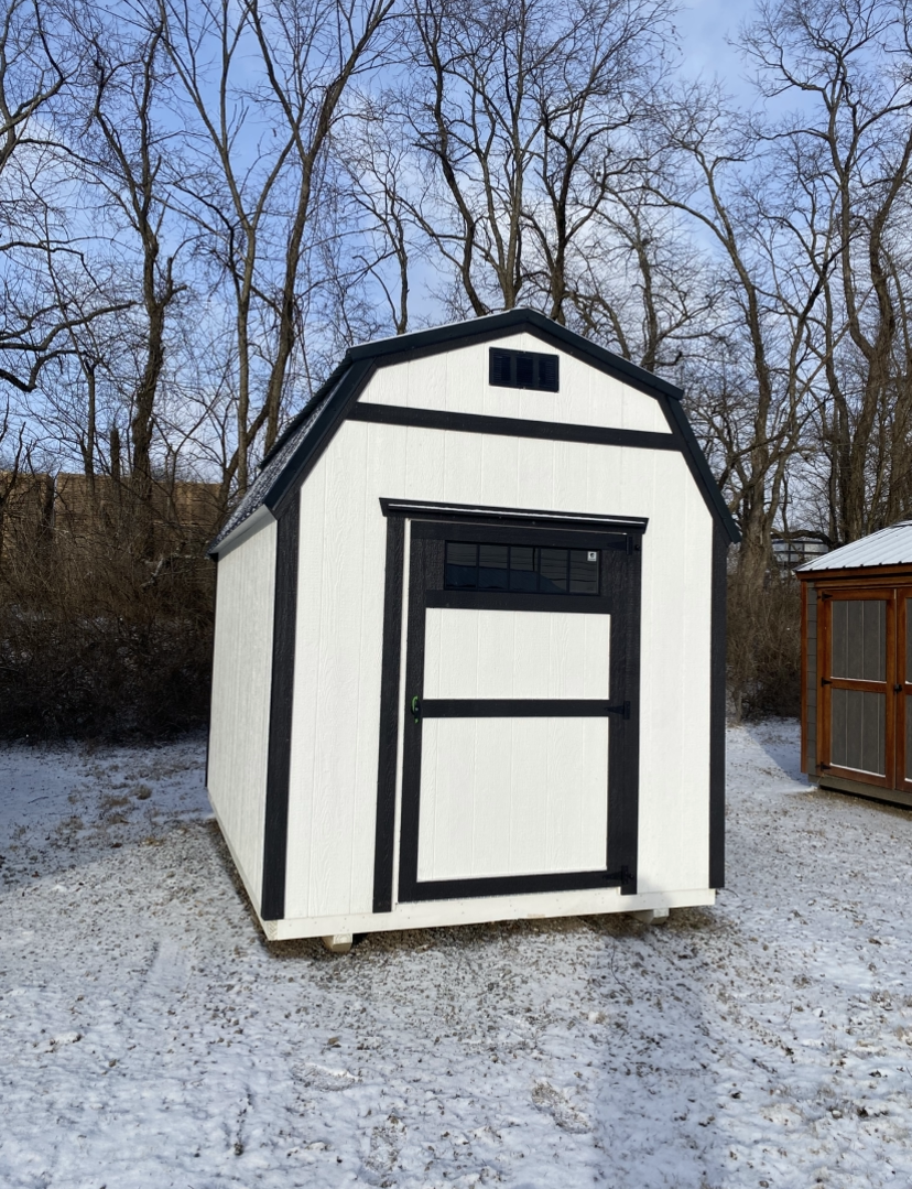 Image of 8 x 12 Lofted Barn (Low Wall)