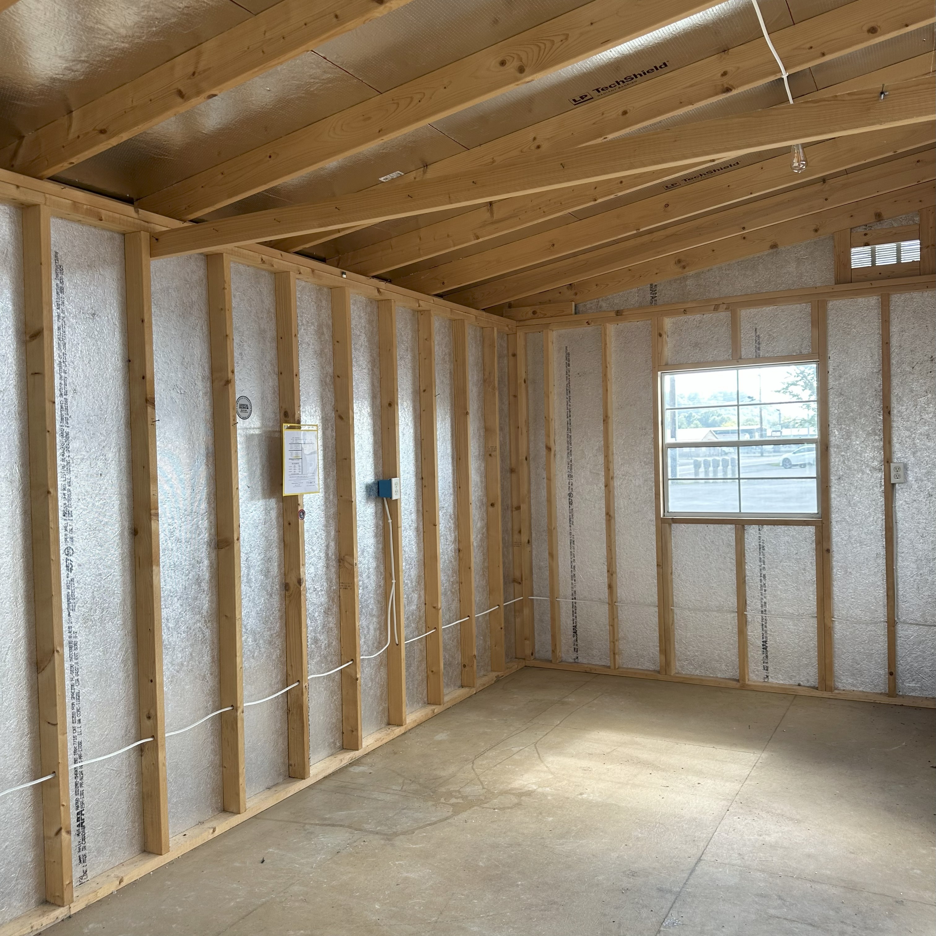 Thumbnail 3 for 10 x 20 Single Slope Modern Shed (High Wall)