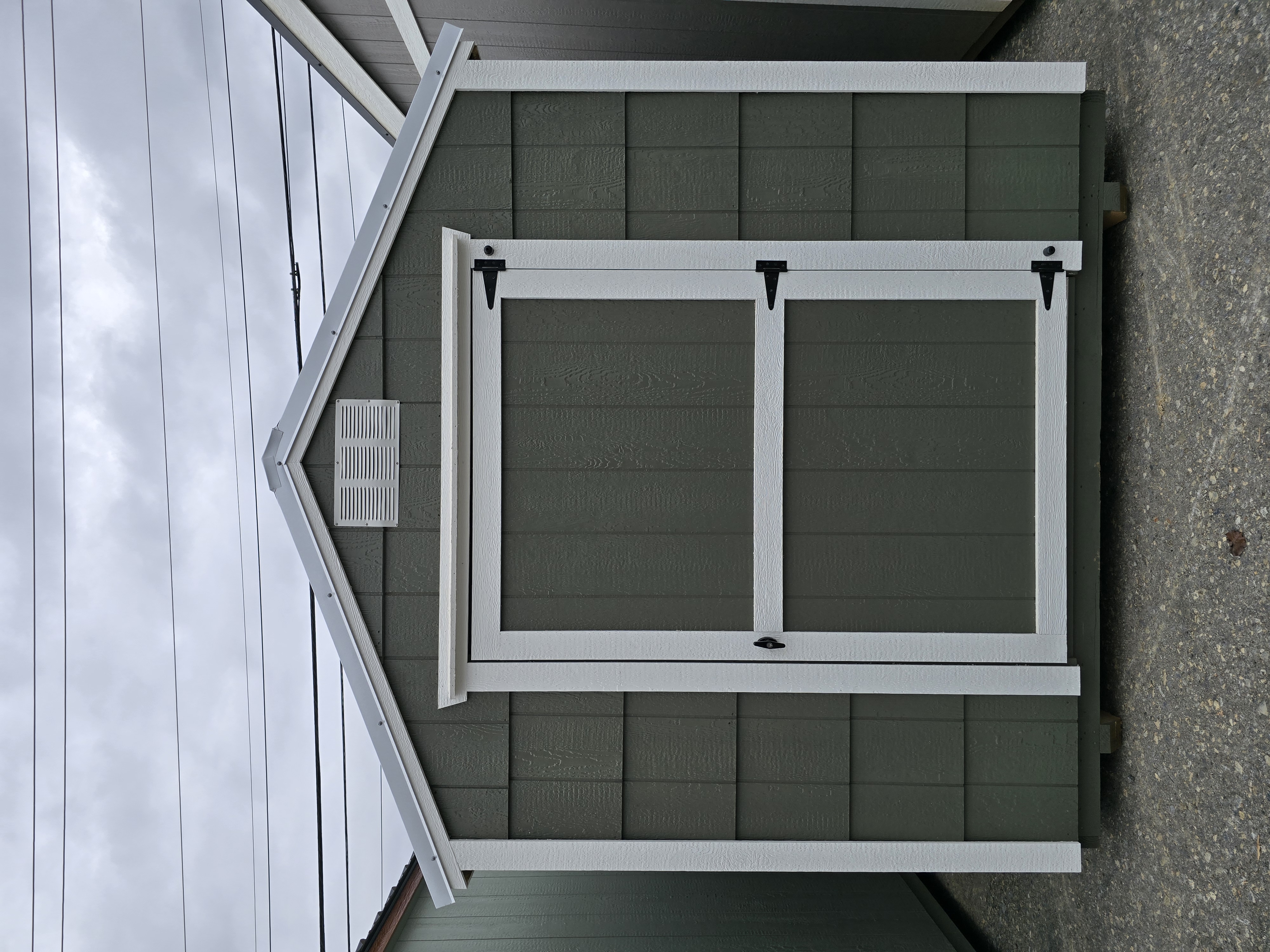 Image of 8 x 12 Economy A Frame Shed (Low Wall)