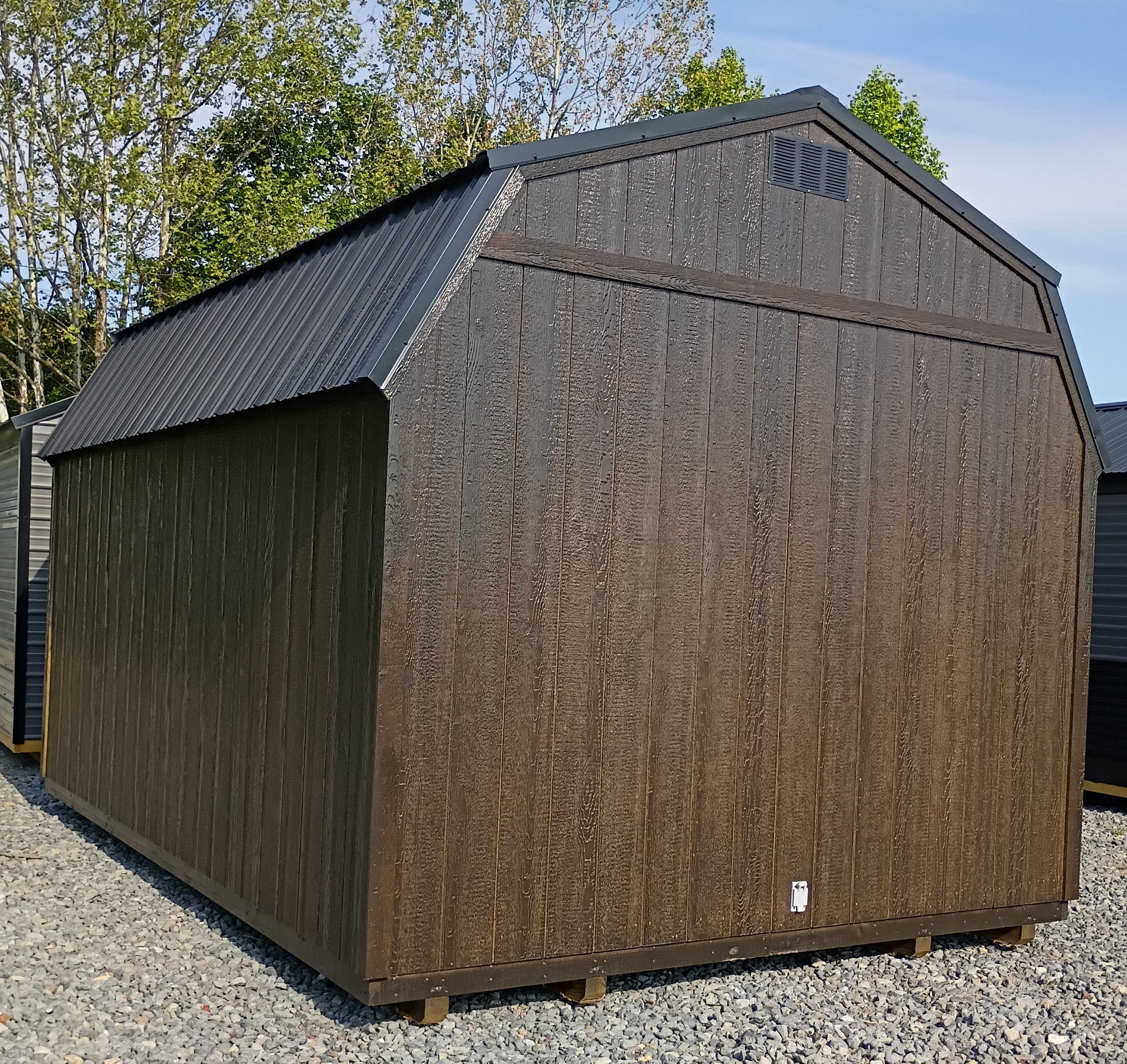 Thumbnail 2 for 12 x 16 Lofted Barn (Low Wall)
