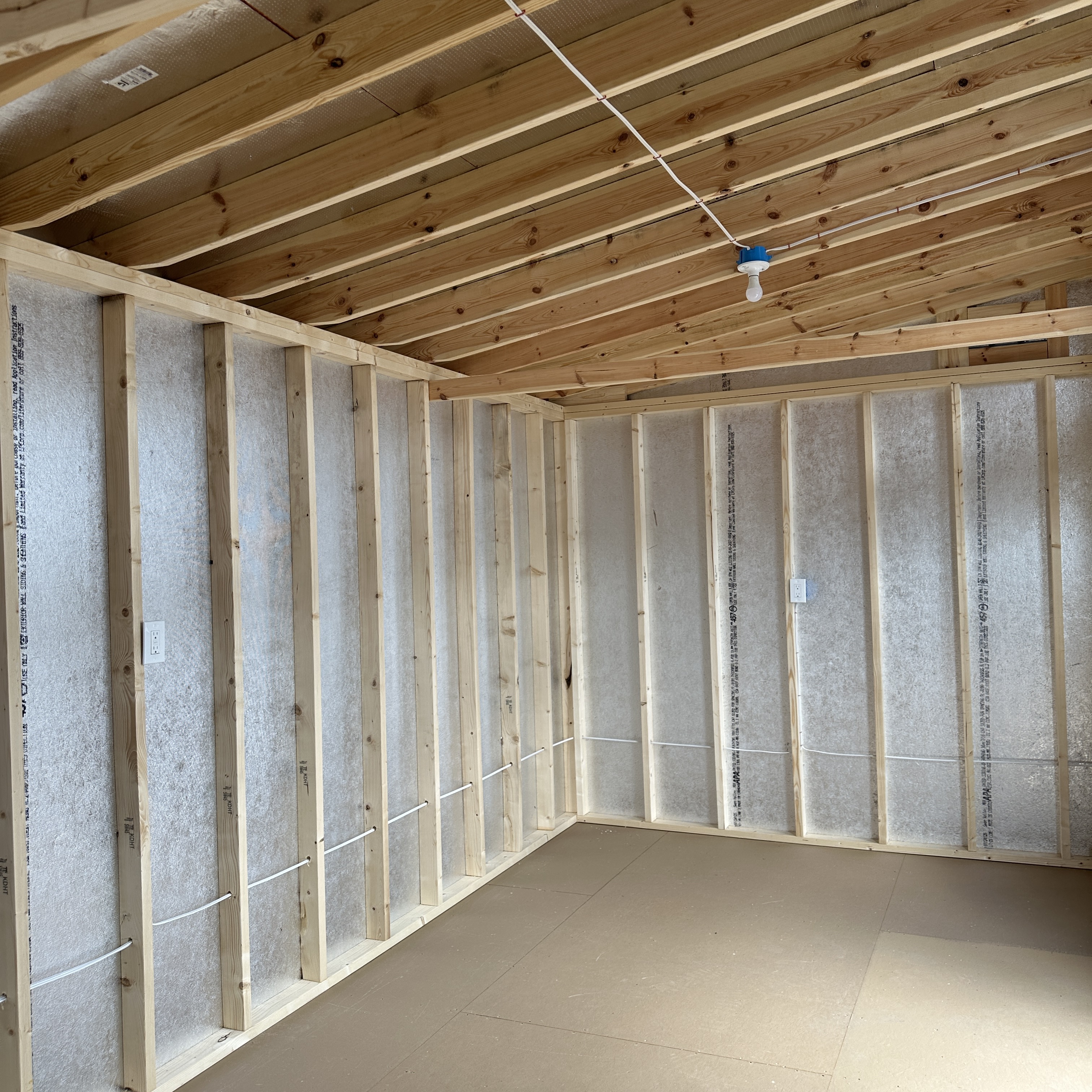 Thumbnail 3 for 10 x 20 Single Slope Modern Shed (High Wall)