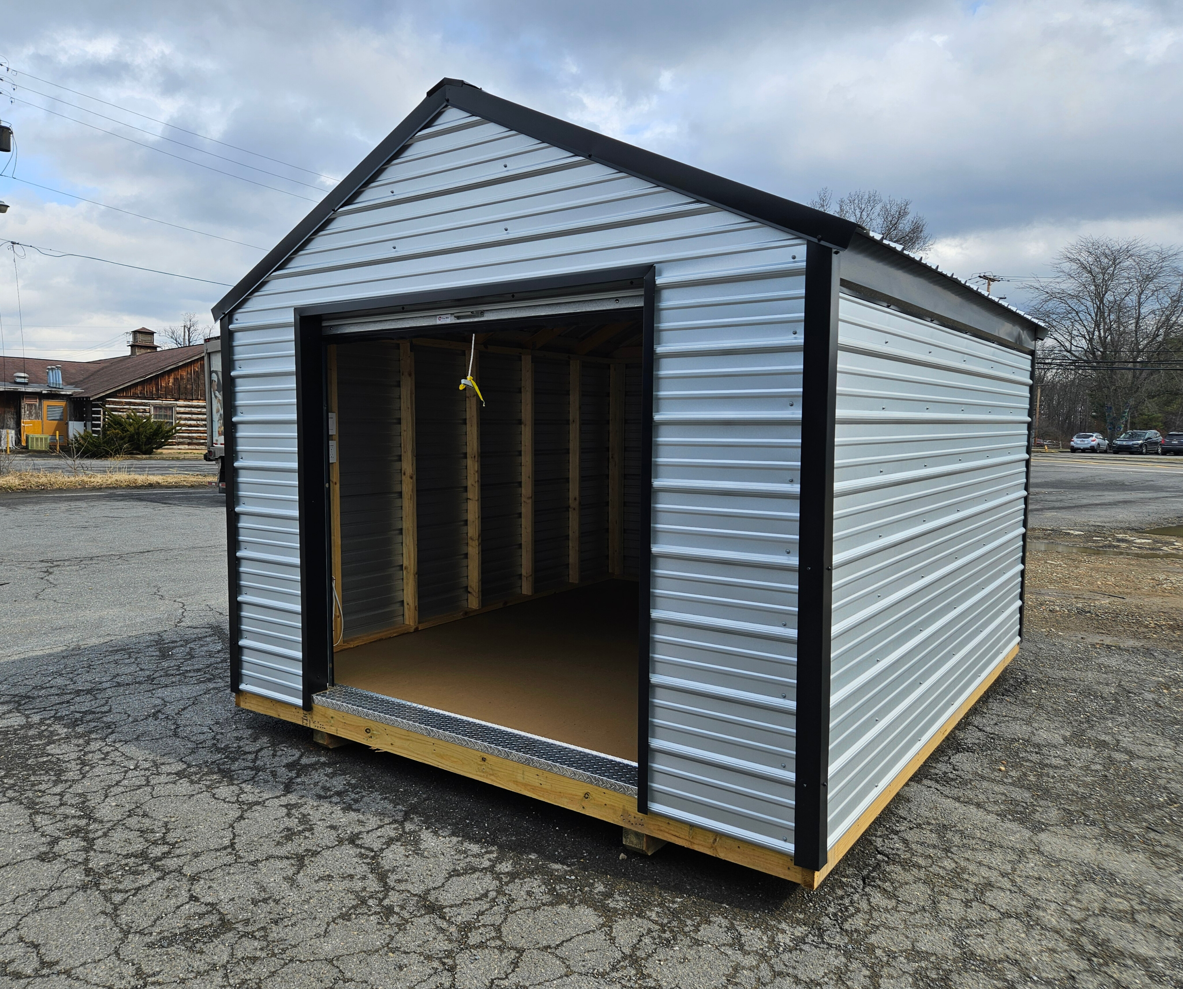 10 x 12 Utility Building (Low Wall) - Custom Order at Ascential Buildings