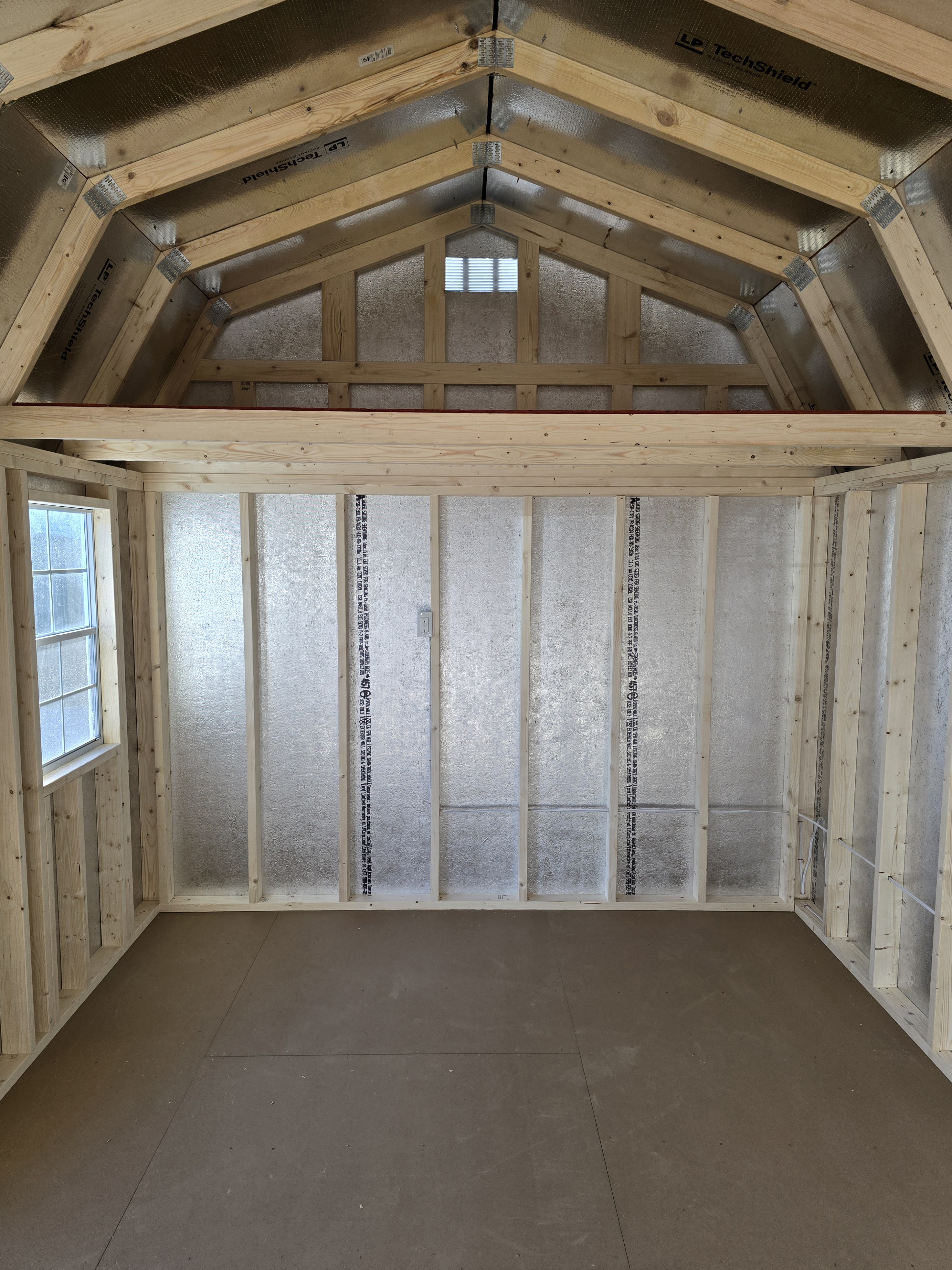 Thumbnail 2 for 10 x 16 Lofted Barn (Low Wall)