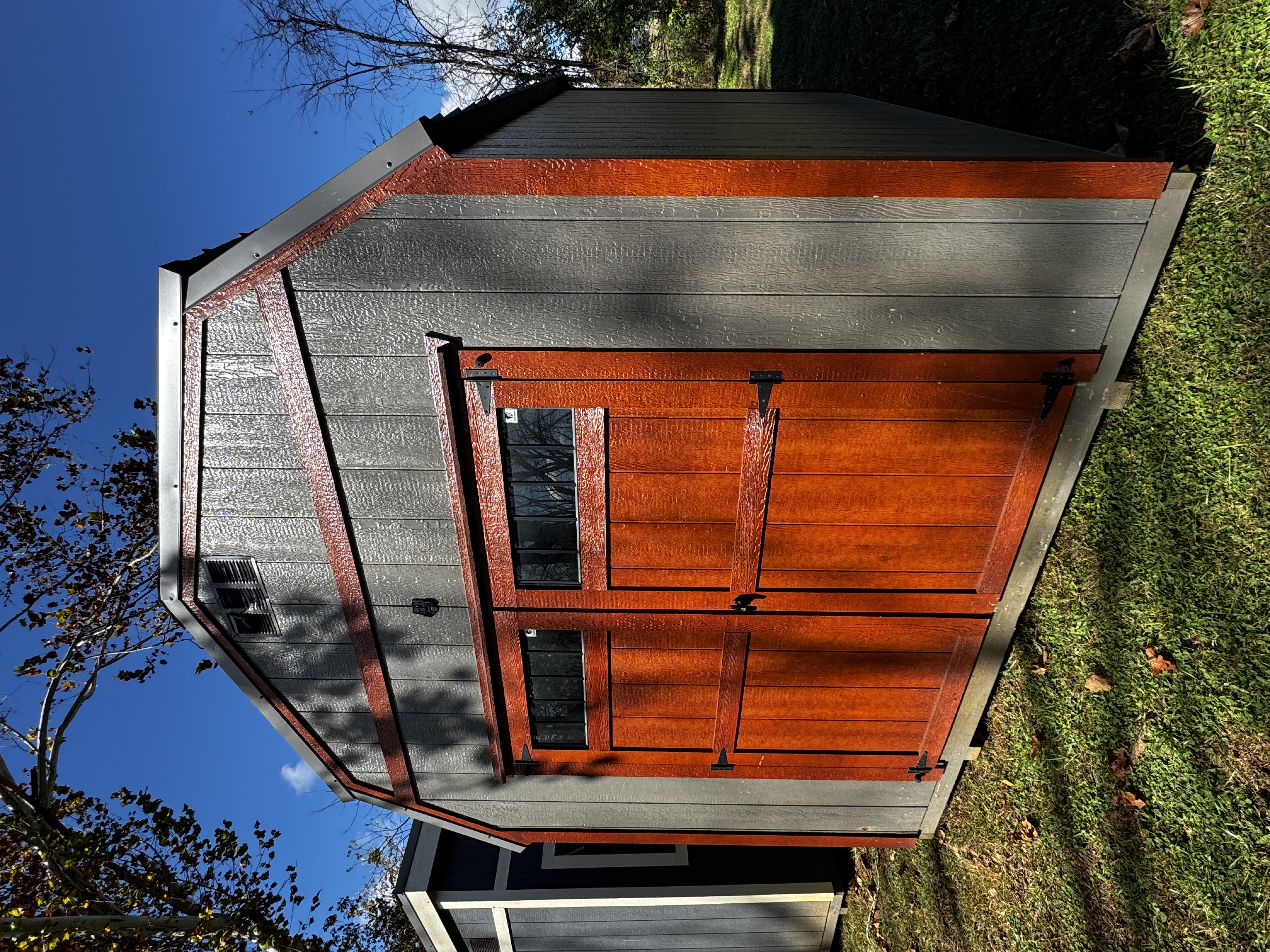 10 x 12 Lofted Barn (Low Wall)