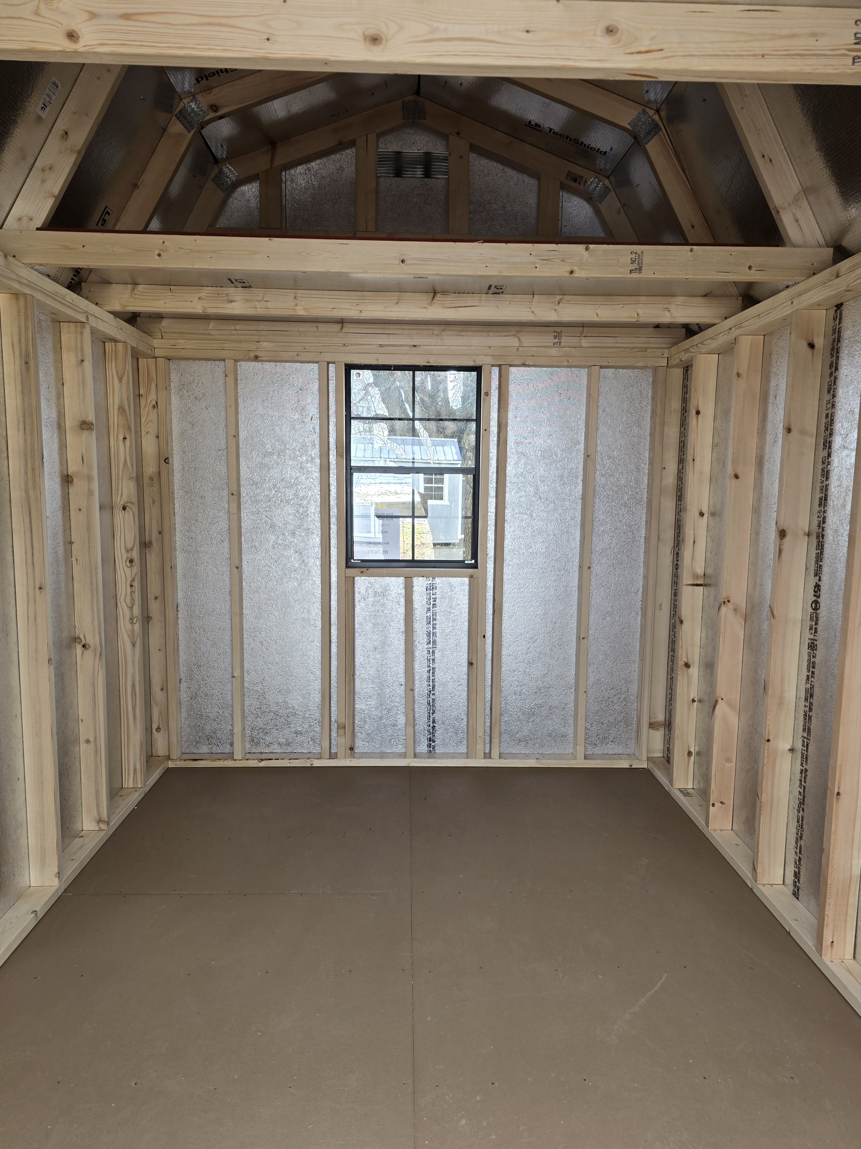 Thumbnail 2 for 8 x 12 Lofted Barn (Low Wall)