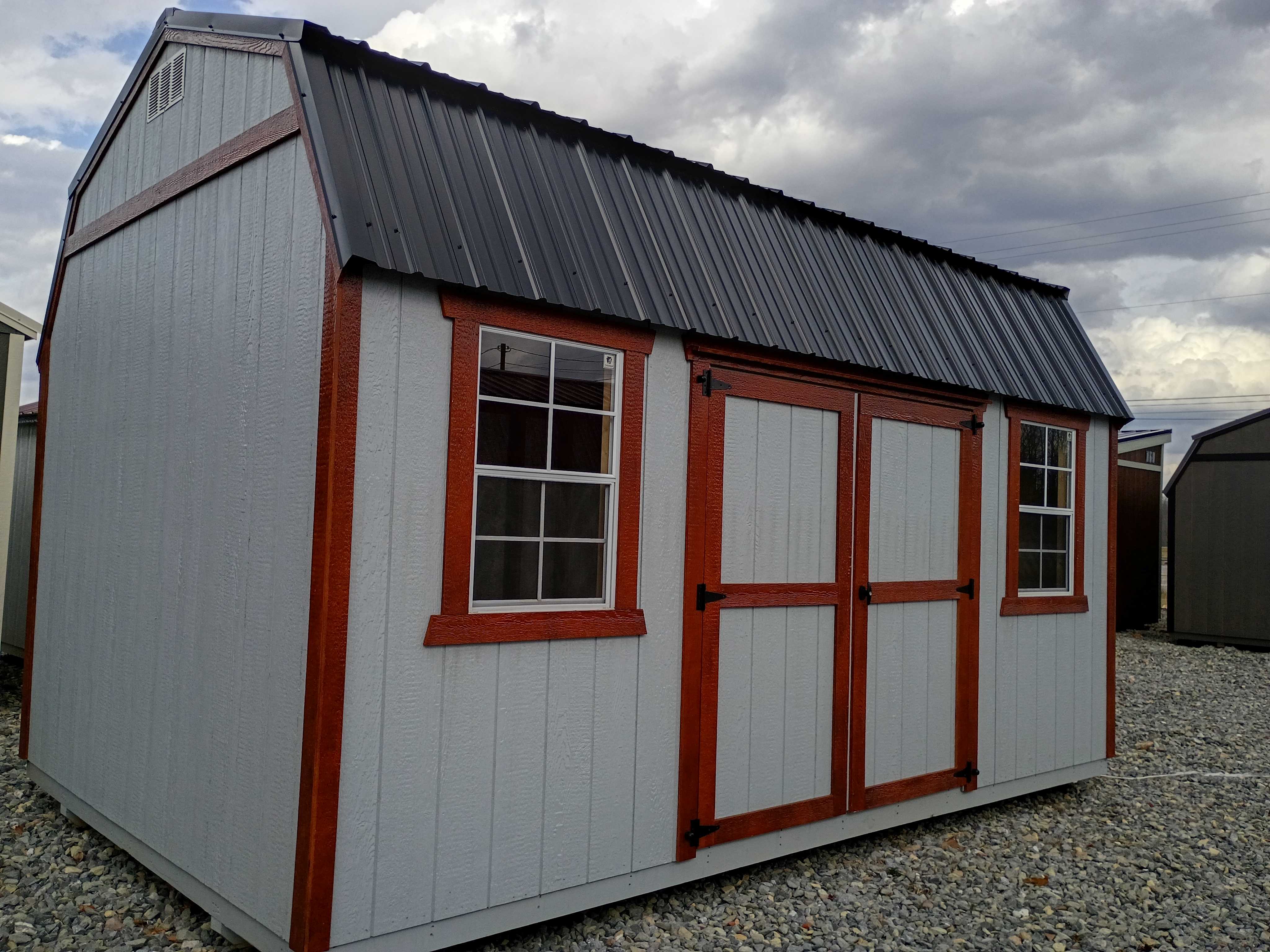 Image of 10 x 16 Lofted Barn (Low Wall)