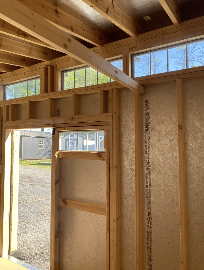 Thumbnail 3 for 10 x 16 Single Slope Modern Shed (High Wall)