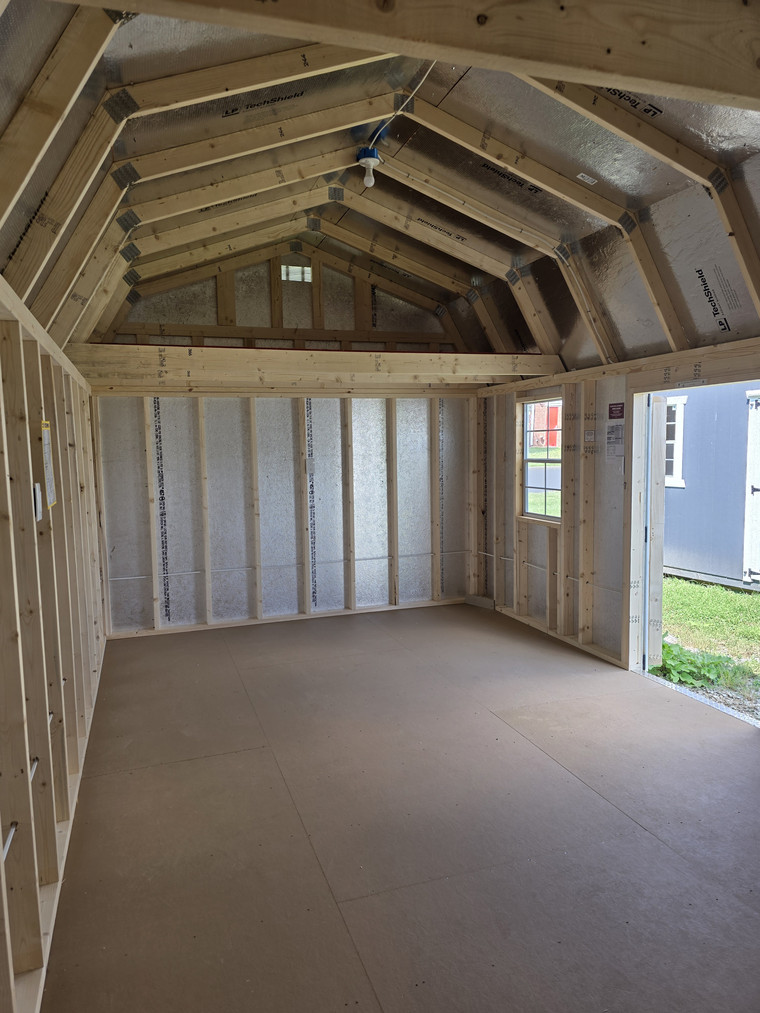 Thumbnail 2 for 12 x 20 Lofted Barn (Low Wall) Shed - Lewisburg, WV