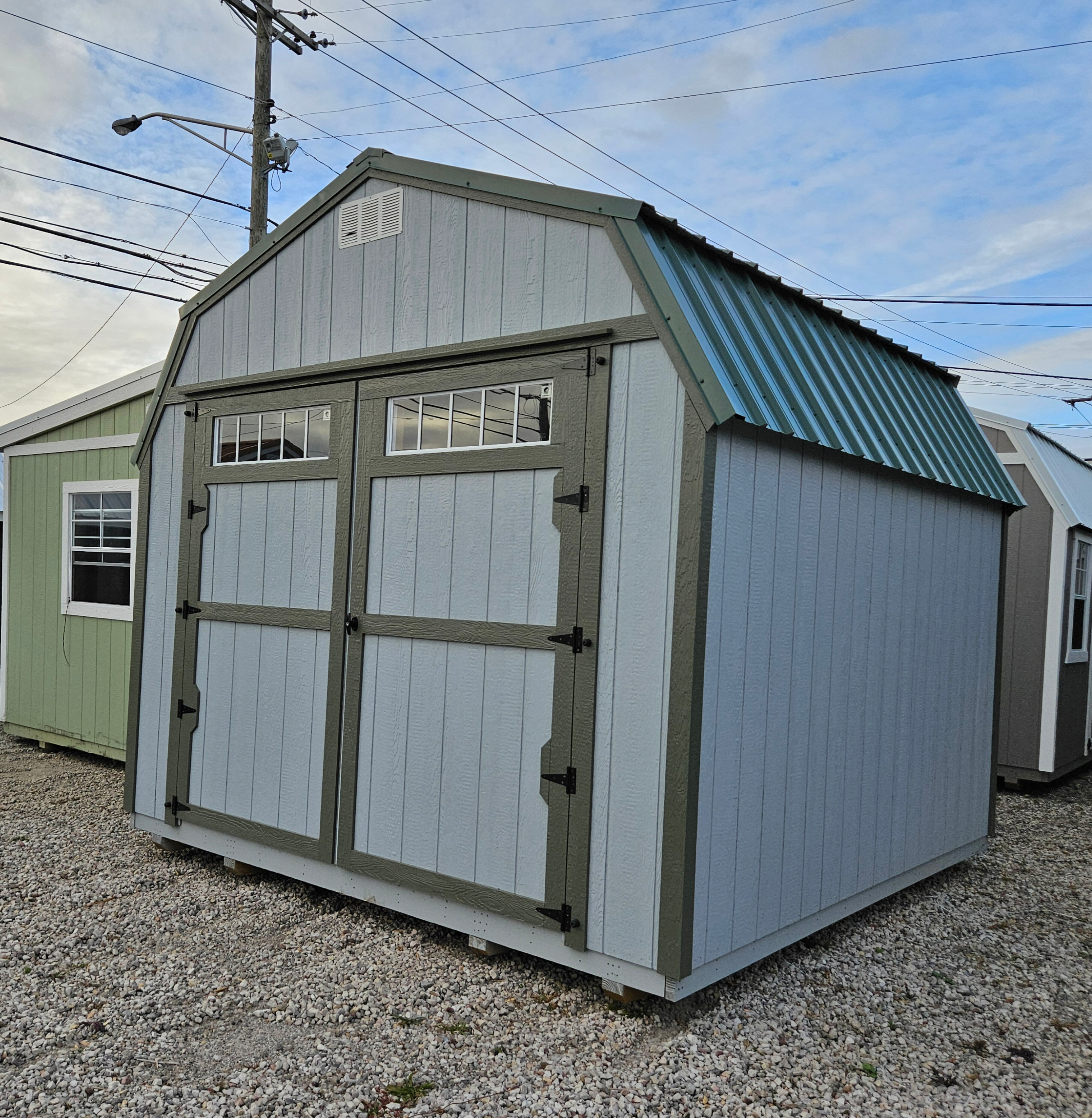 Image of 12 x 12 Lofted Barn (Low Wall)