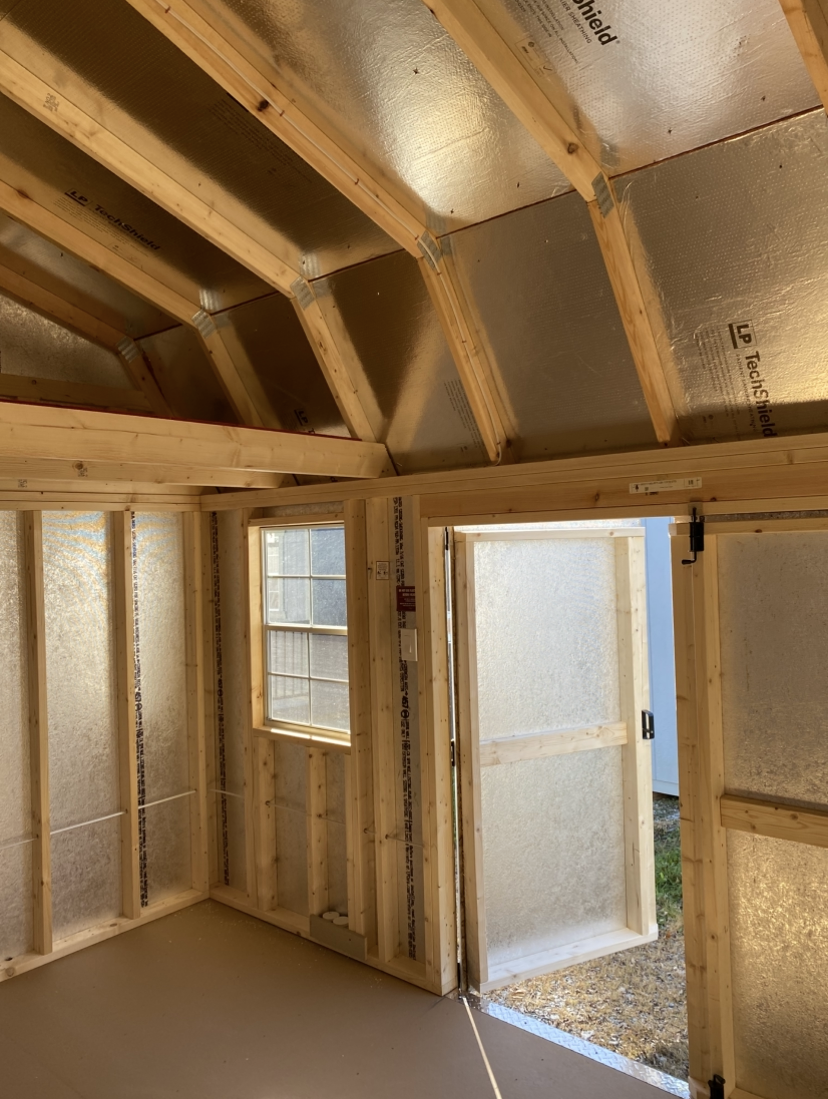 Thumbnail 3 for 12 x 16 Lofted Barn (Low Wall)