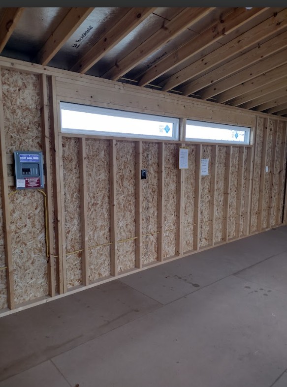 Thumbnail 3 for 12 x 24 Modern Studio Shed (High Wall) Shed - Covington, VA
