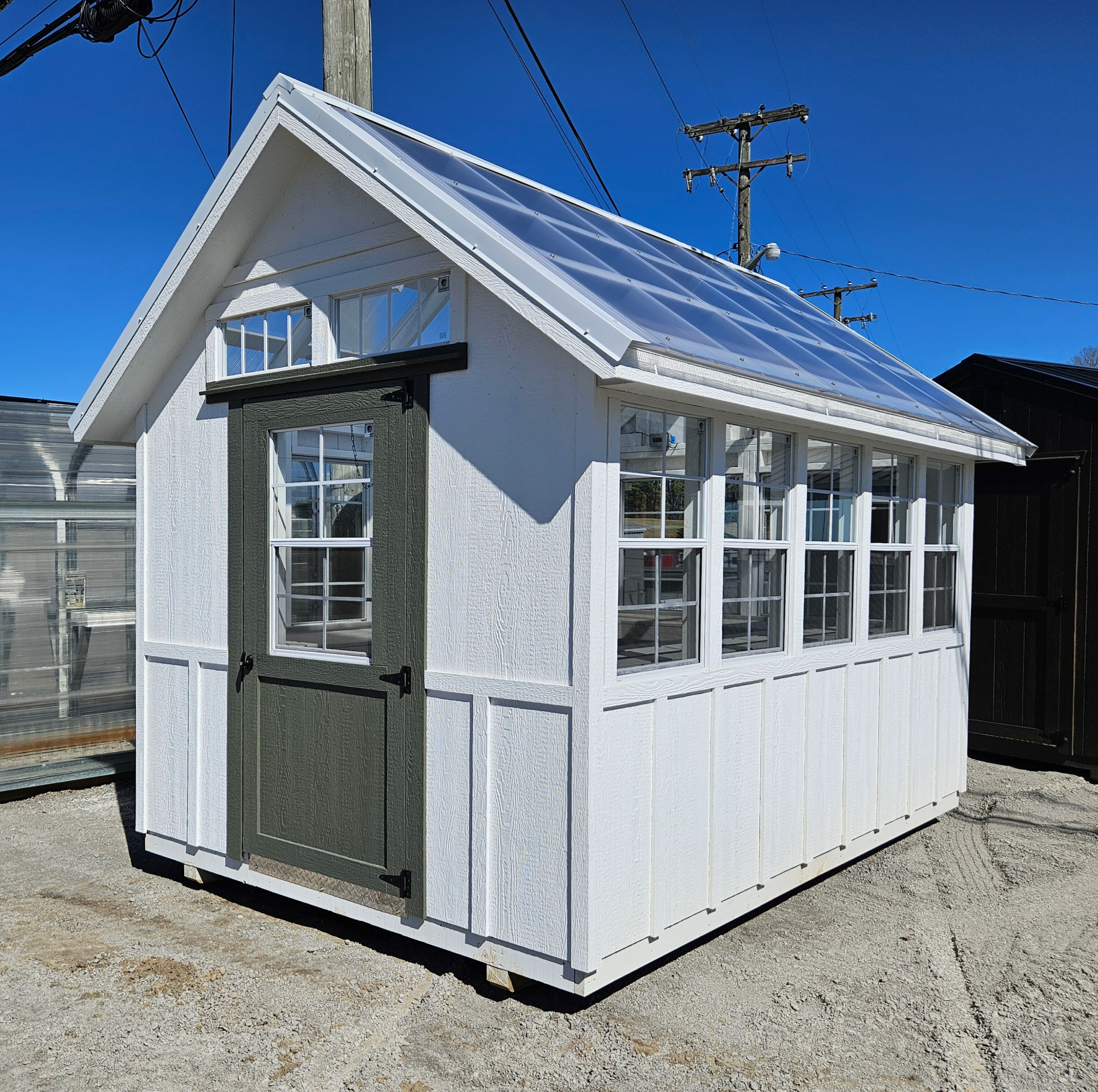 Image of 8 x 12 Victorian Shed (Low Wall)