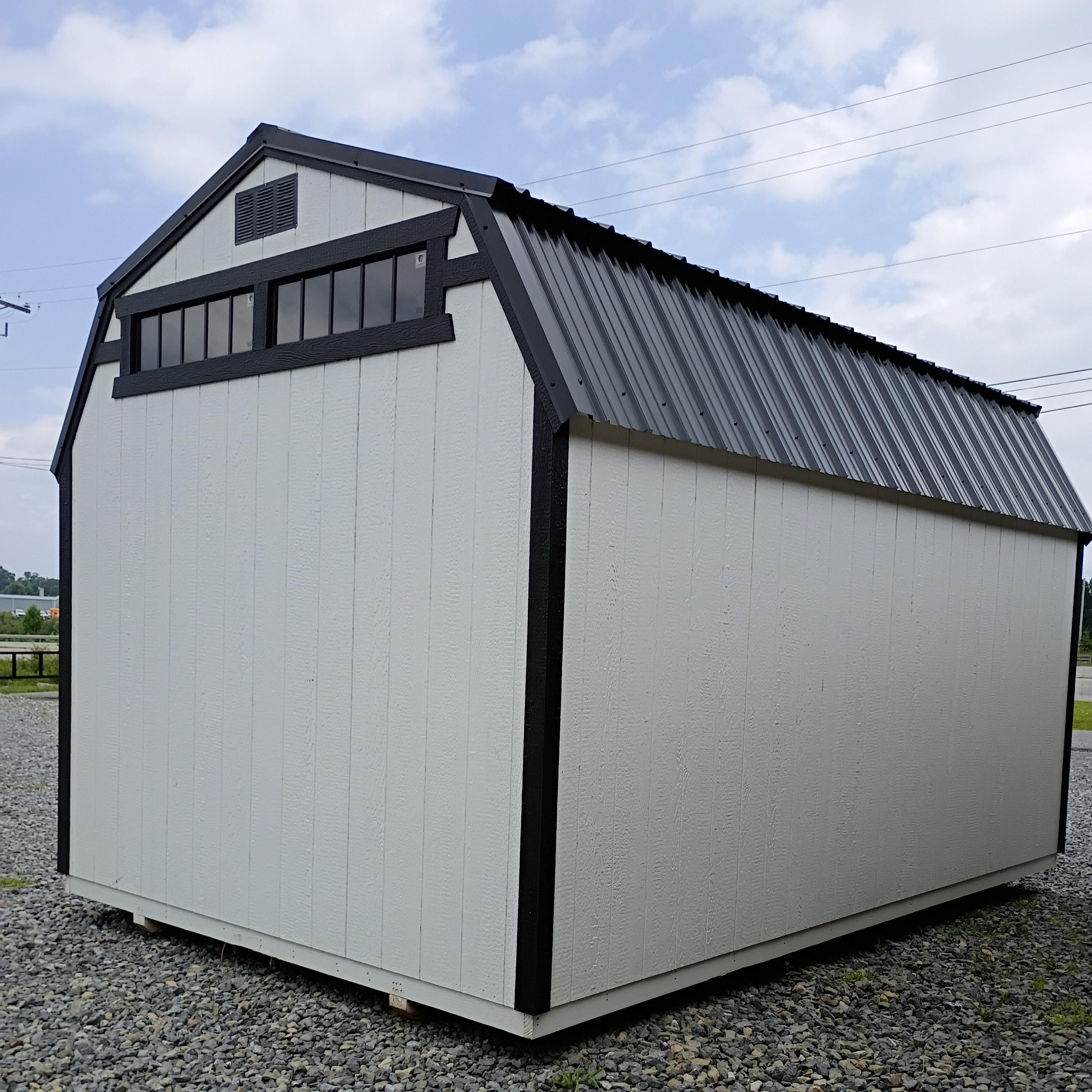 Thumbnail 2 for 10 x 16 Lofted Barn (Low Wall)