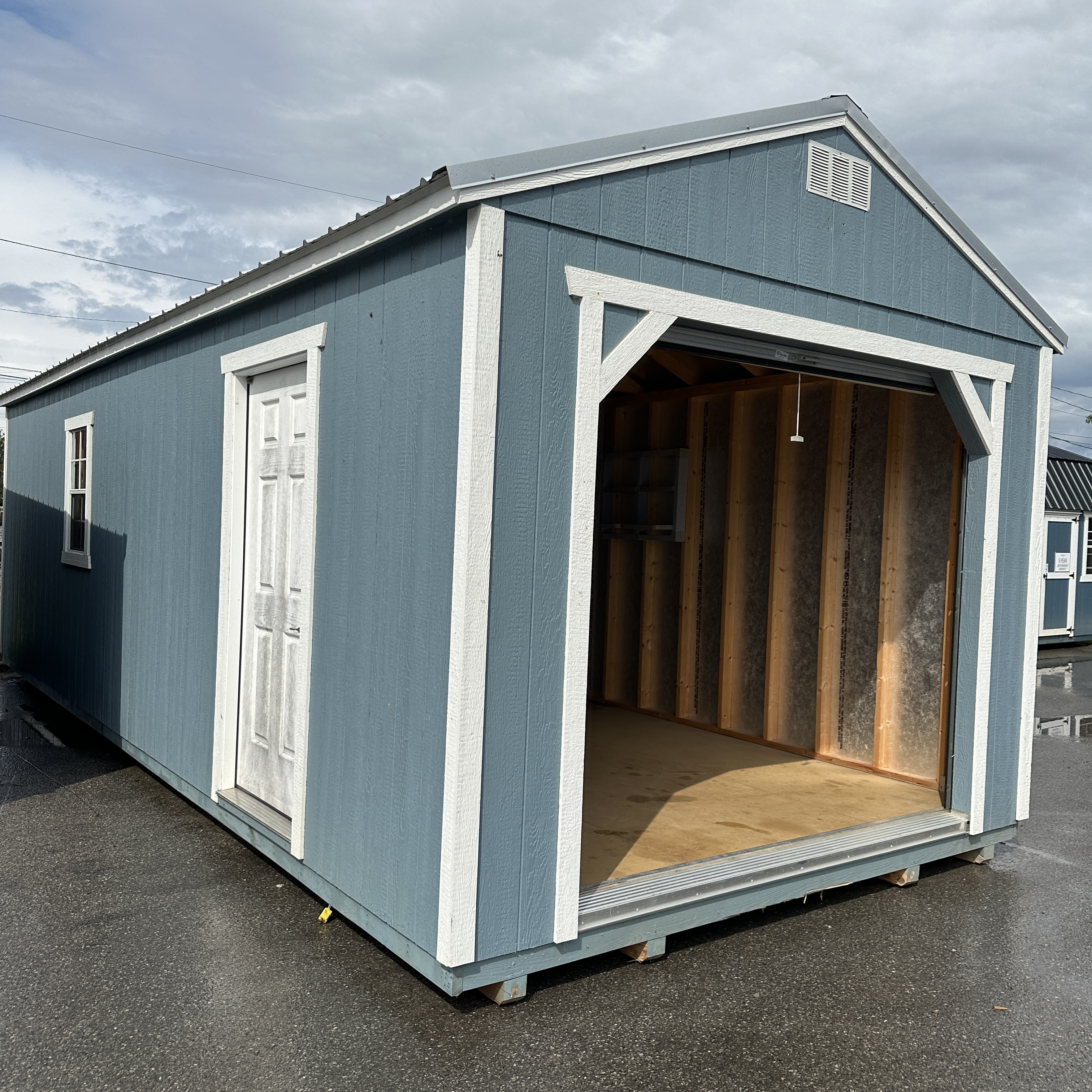 Thumbnail 2 for 12 x 28 A Frame Garage (High Wall)