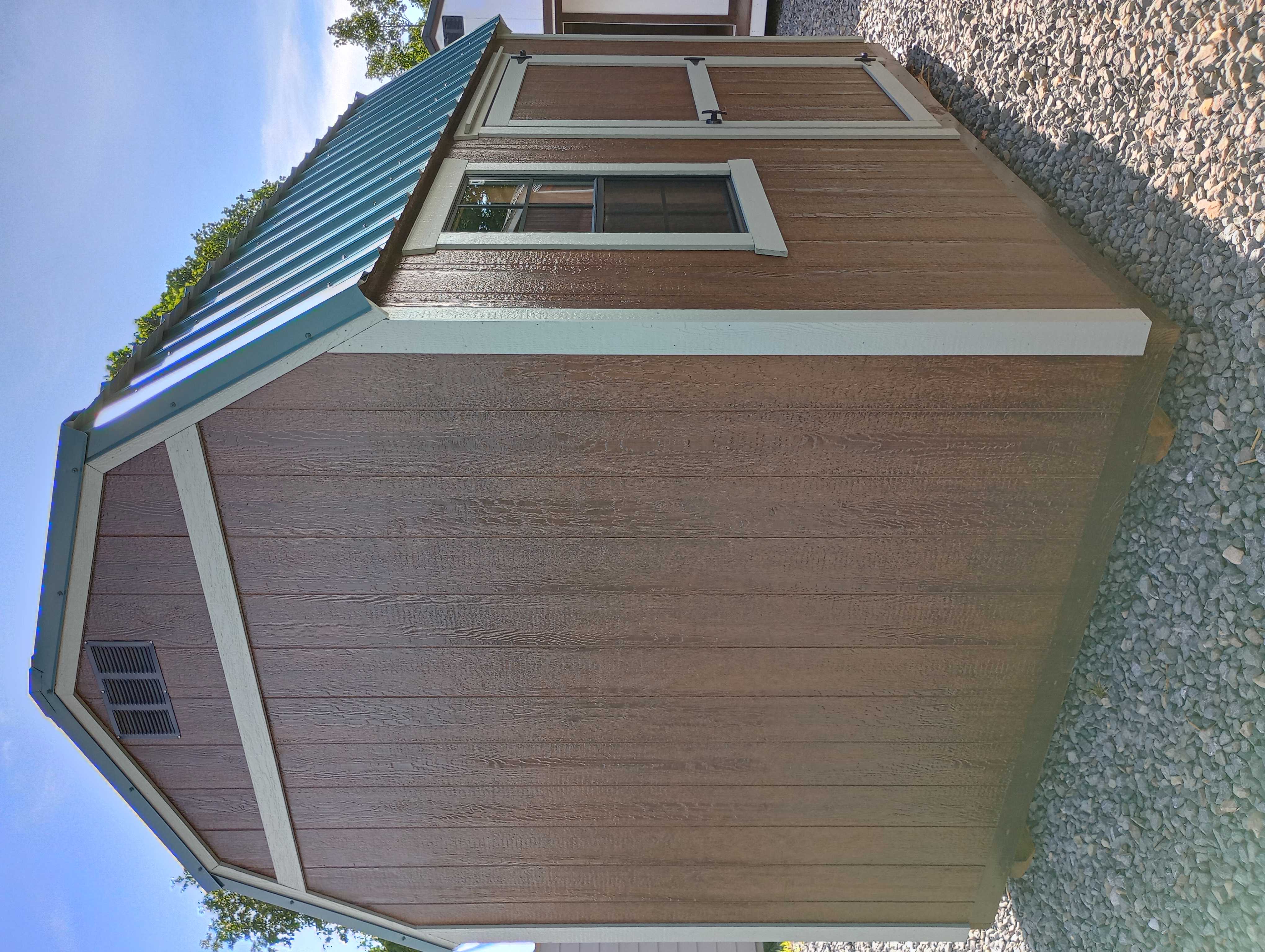 Image of 8 x 12 Lofted Barn (Low Wall)