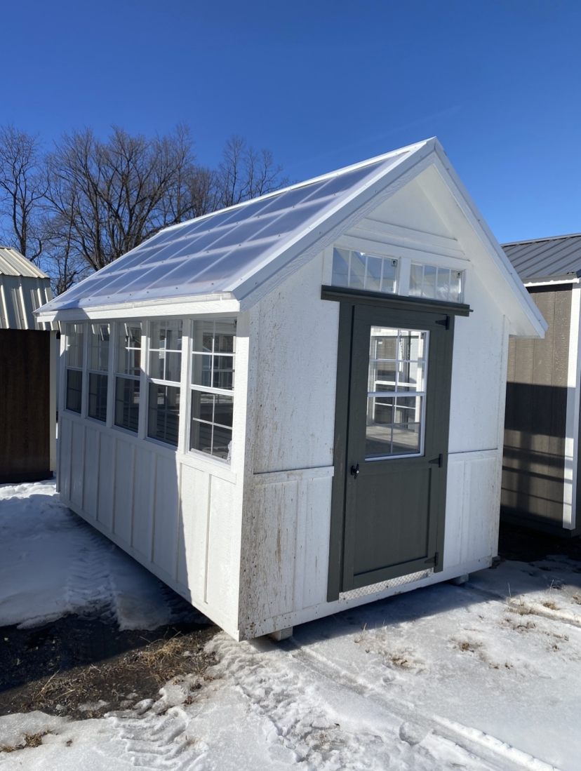 Image of 8 x 12 Victorian Shed (Low Wall)
