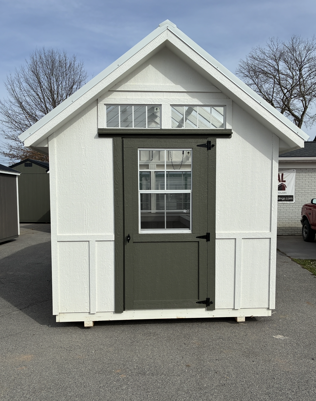 Image of 8 x 12 Victorian Shed (Low Wall)