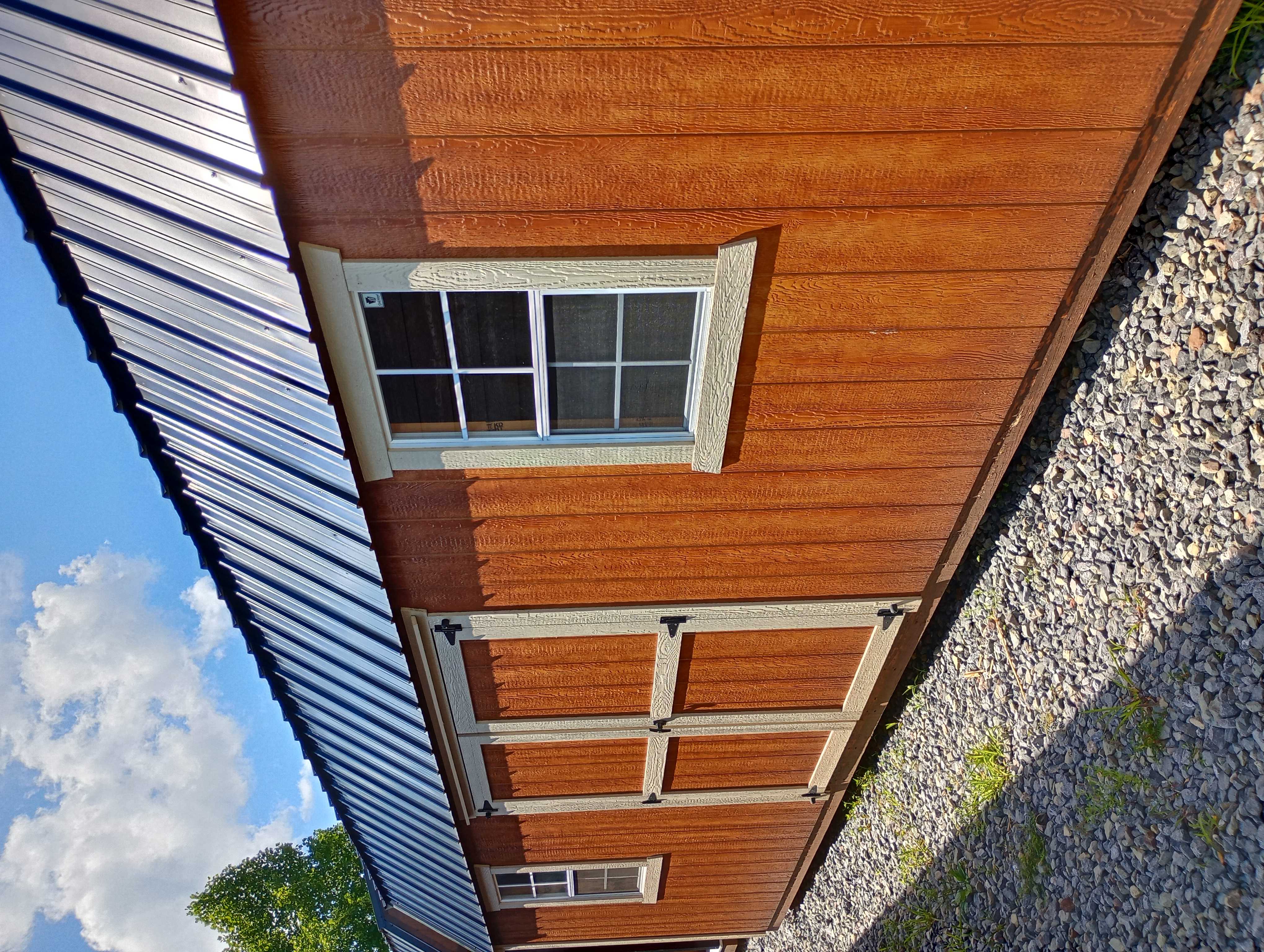Image of 12 x 24 Lofted Barn (Low Wall)