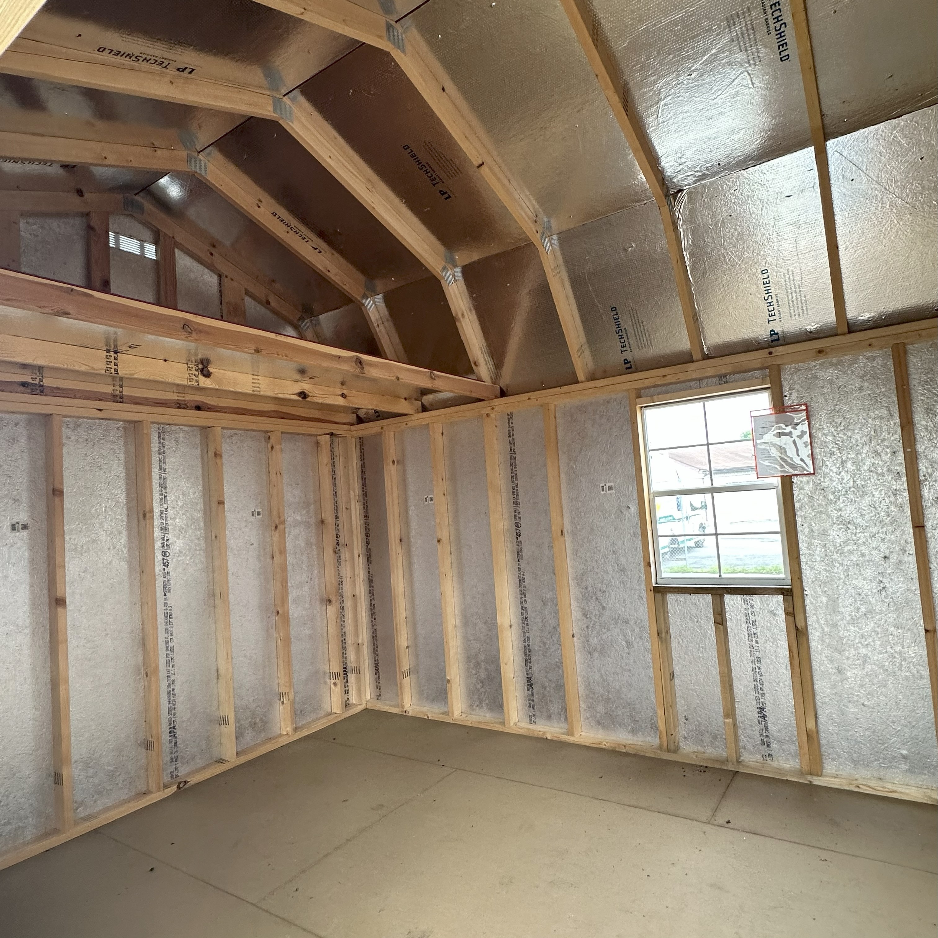 Thumbnail 3 for 10 x 16 Lofted Barn (Low Wall)