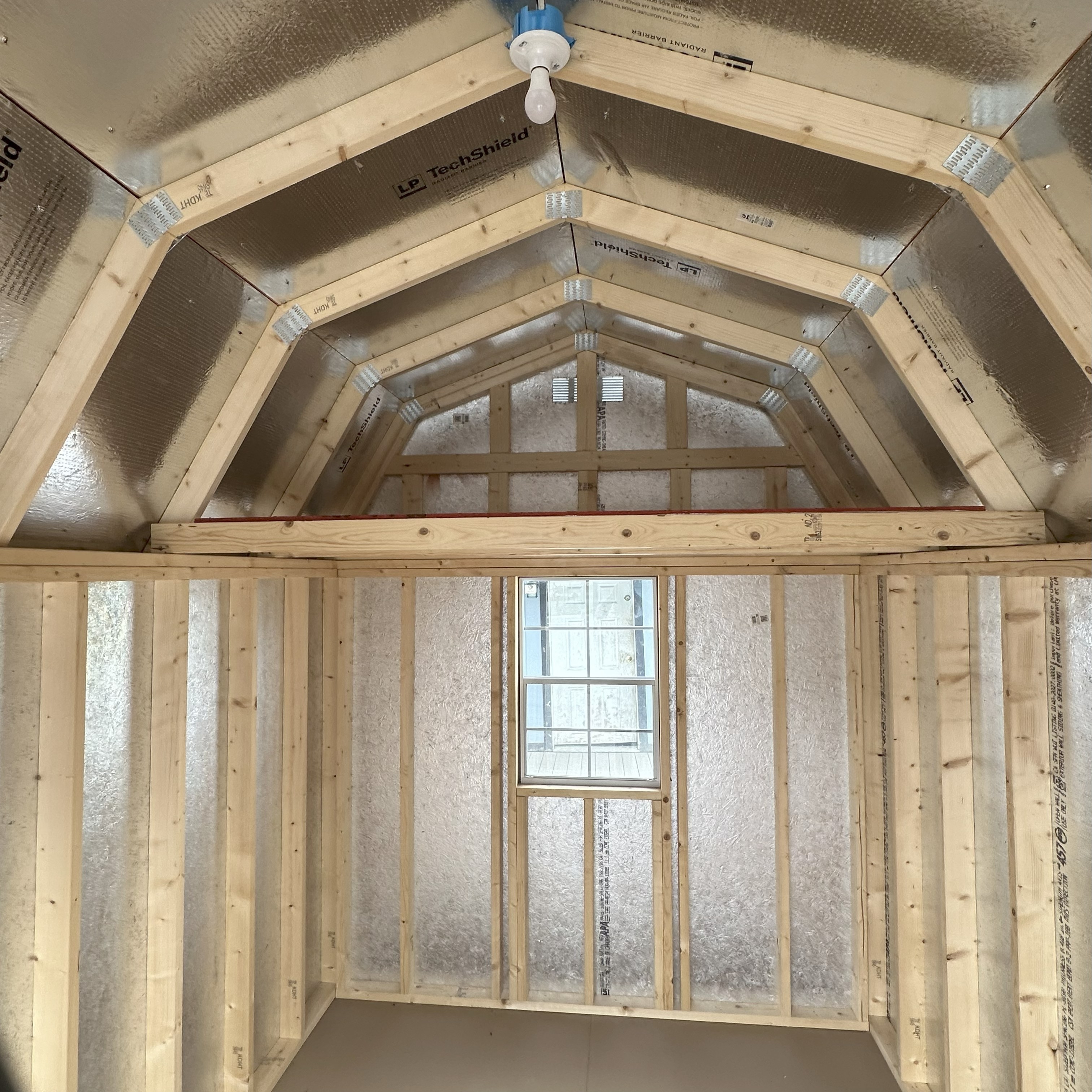 Thumbnail 4 for 8 x 12 Lofted Barn (High Wall)
