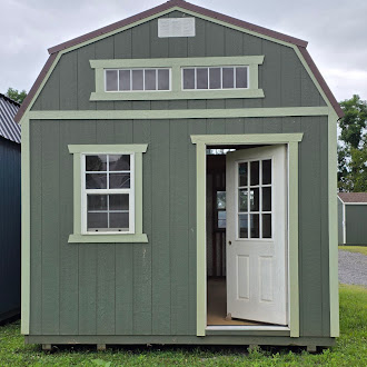 Thumbnail 4 for 12 x 24 Lofted Barn (High Wall)