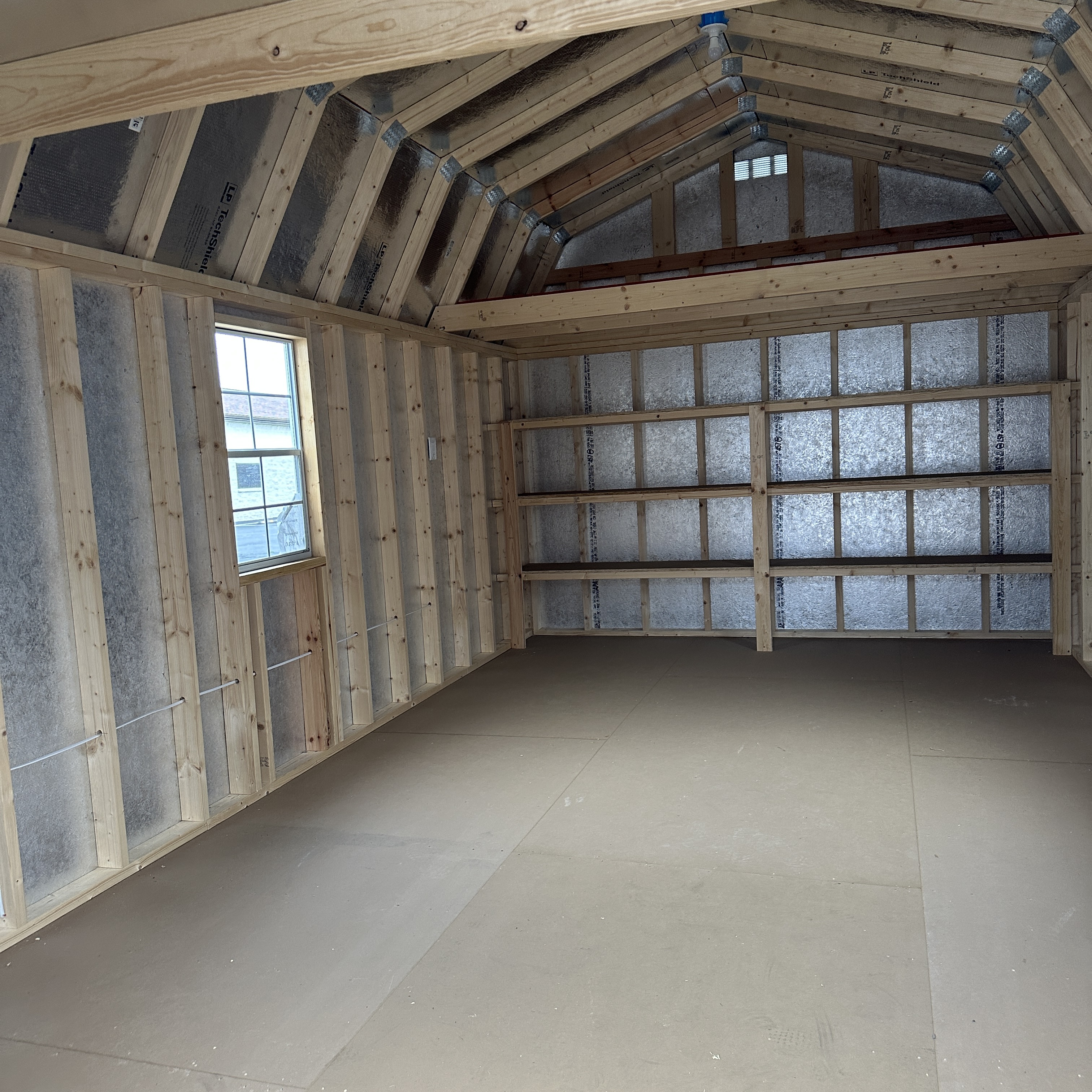 Thumbnail 4 for 12 x 20 Lofted Barn (Low Wall) Shed - Princeton, WV