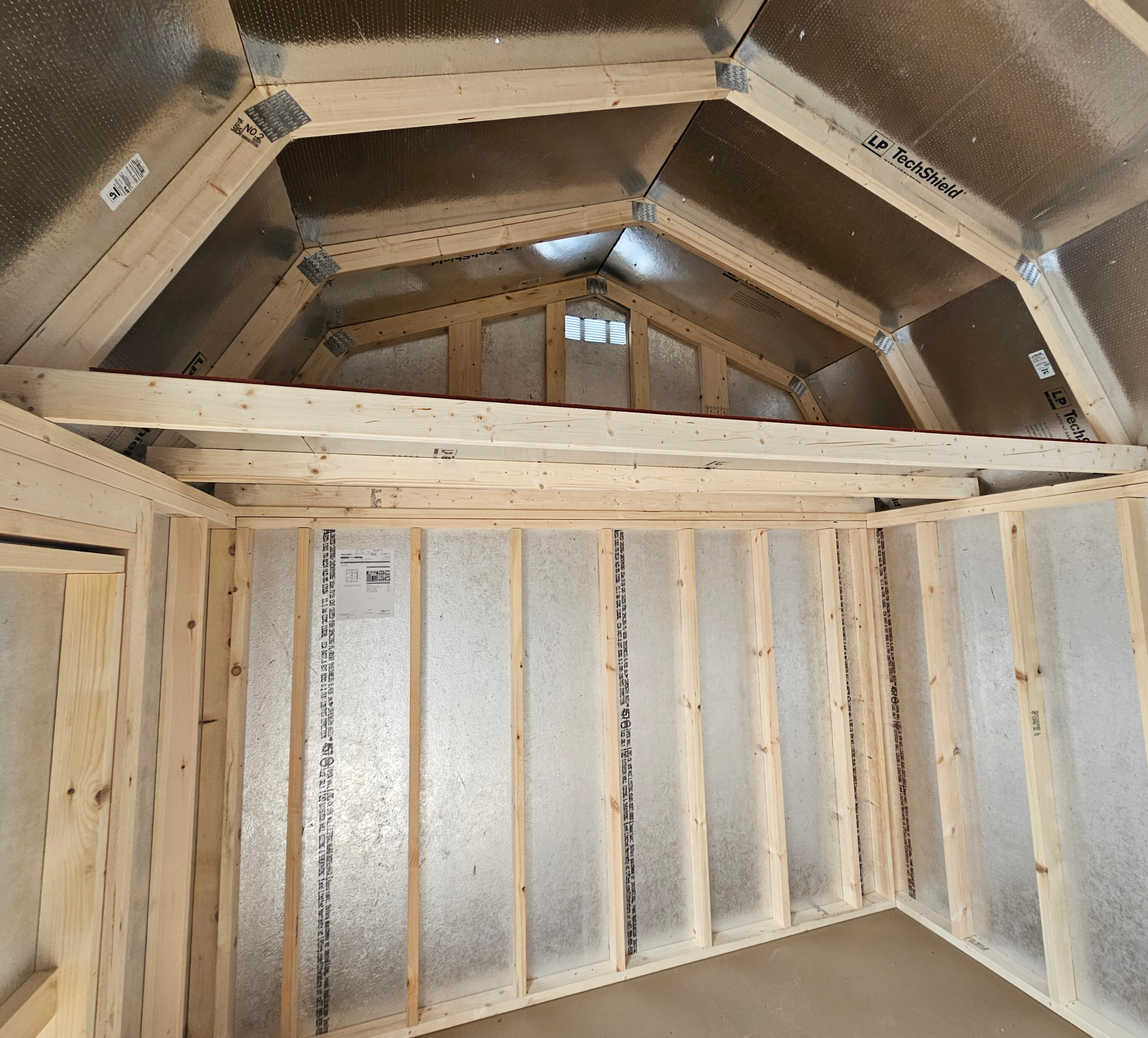 Thumbnail 3 for 10 x 12 Lofted Barn (Low Wall)