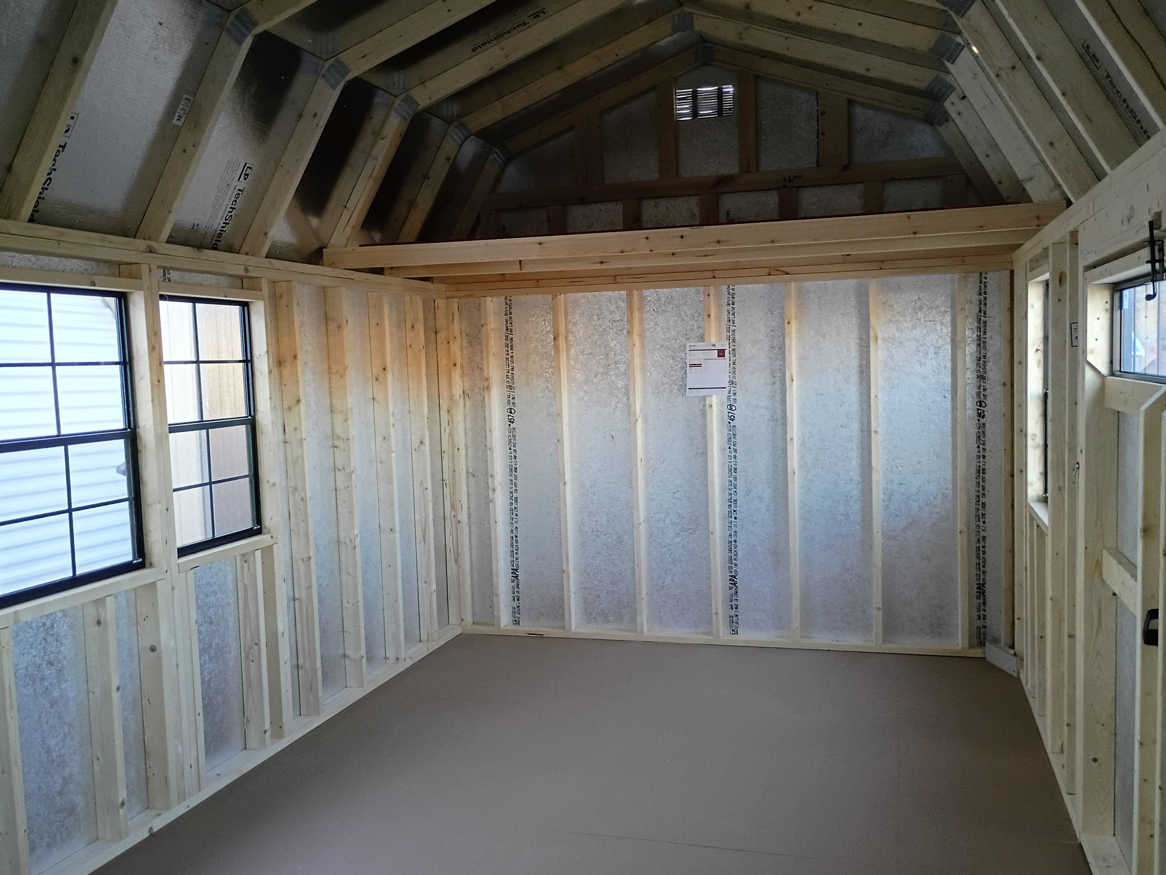Thumbnail 4 for 10 x 20 Lofted Barn (Low Wall)