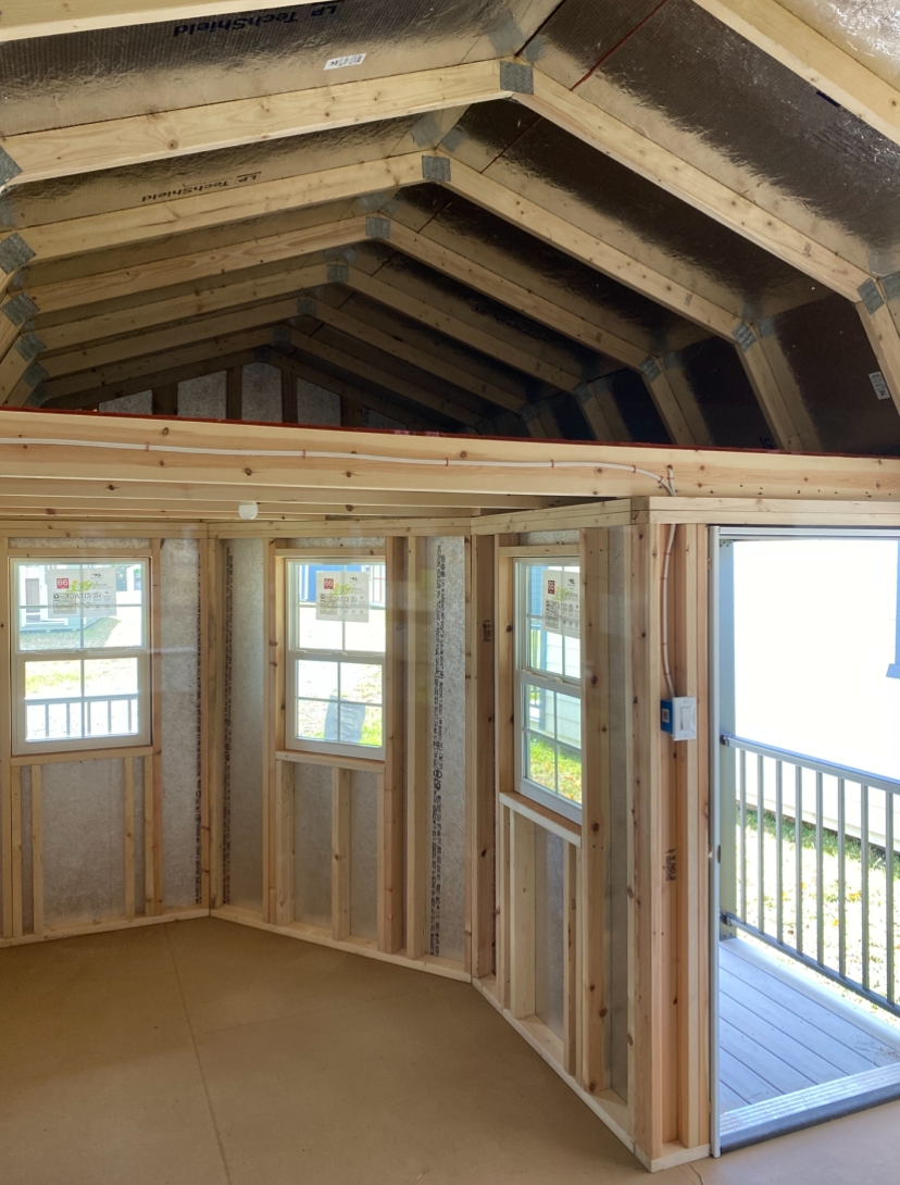 Thumbnail 3 for 12 x 36 Lofted Barn (Low Wall)