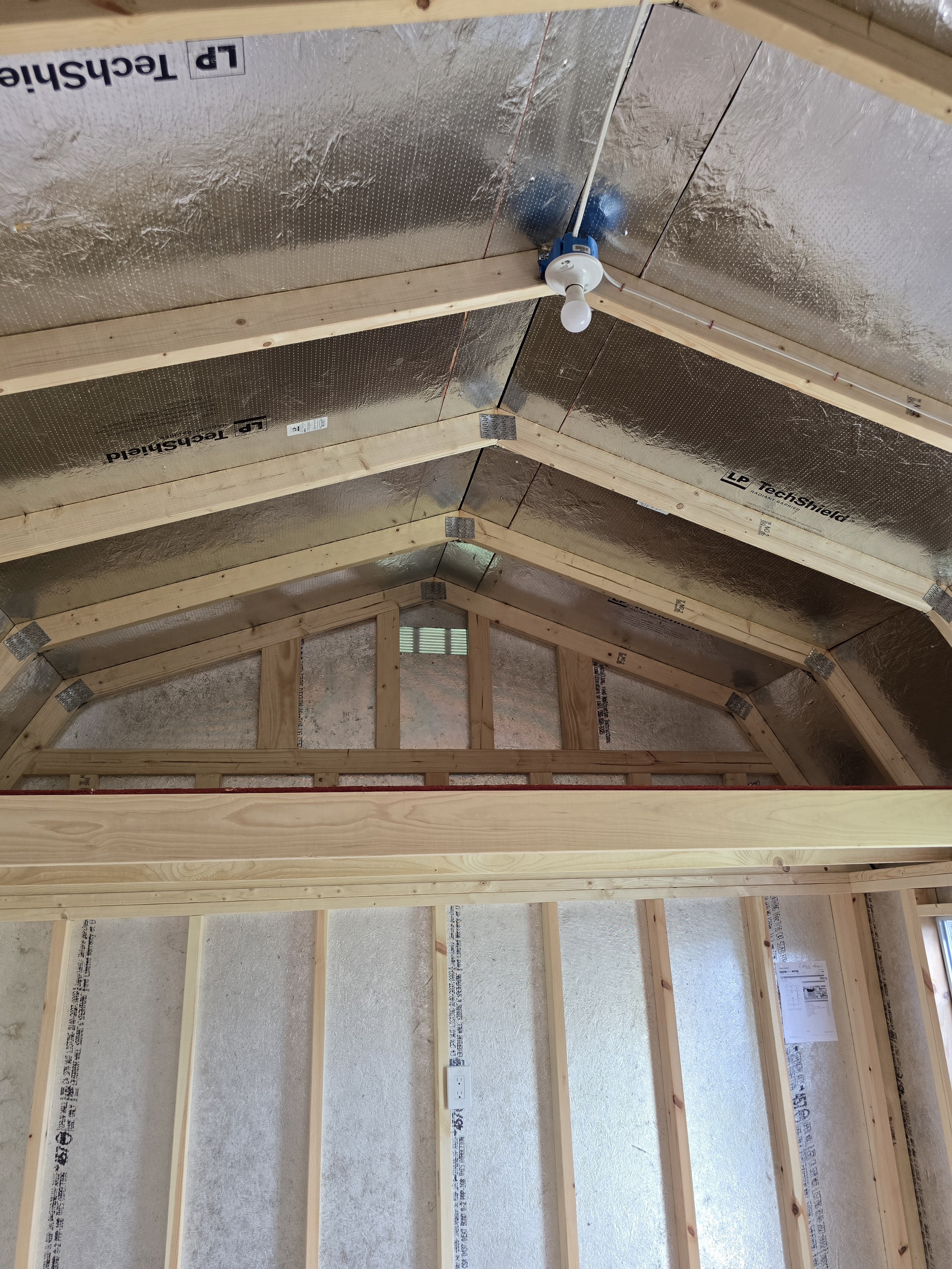 Thumbnail 3 for 12 x 16 Lofted Barn (Low Wall)