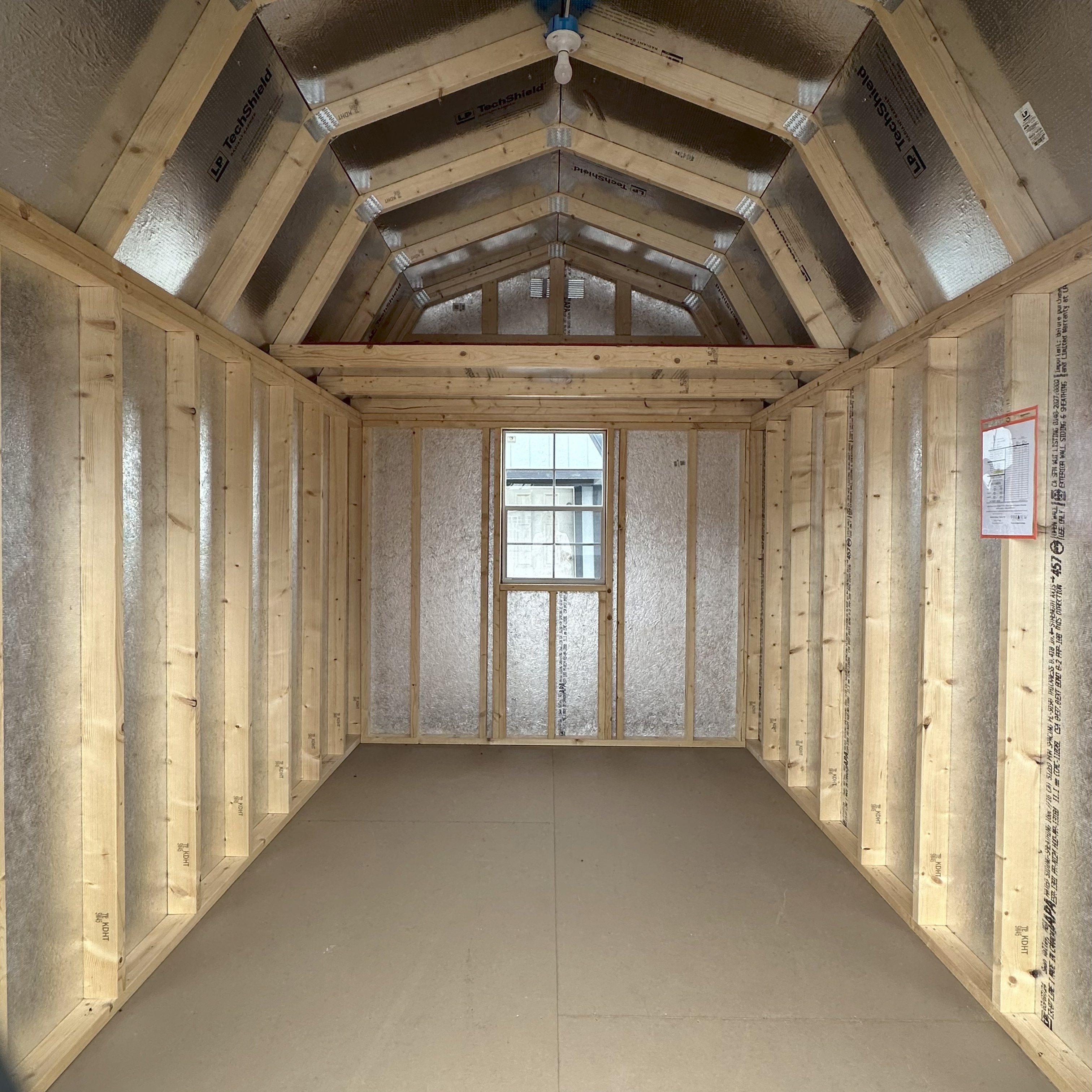 Thumbnail 3 for 8 x 12 Lofted Barn (High Wall)