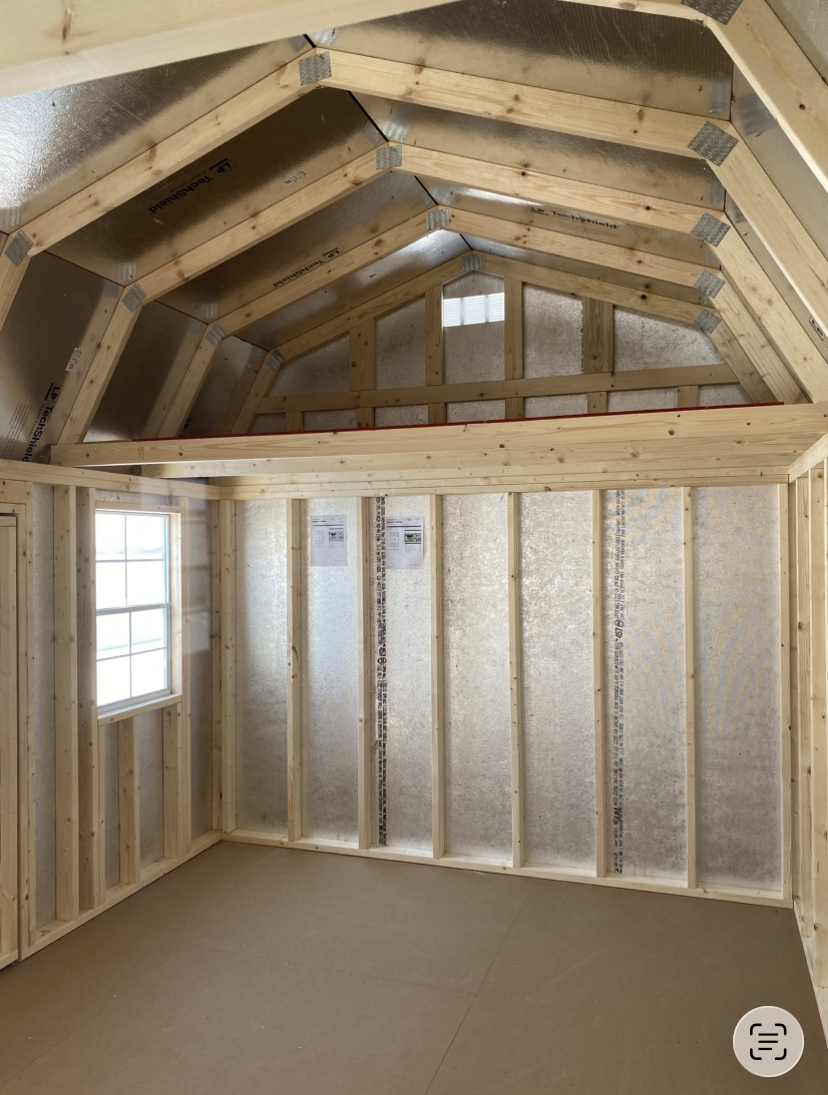 Thumbnail 2 for 10 x 16 Lofted Barn (Low Wall)