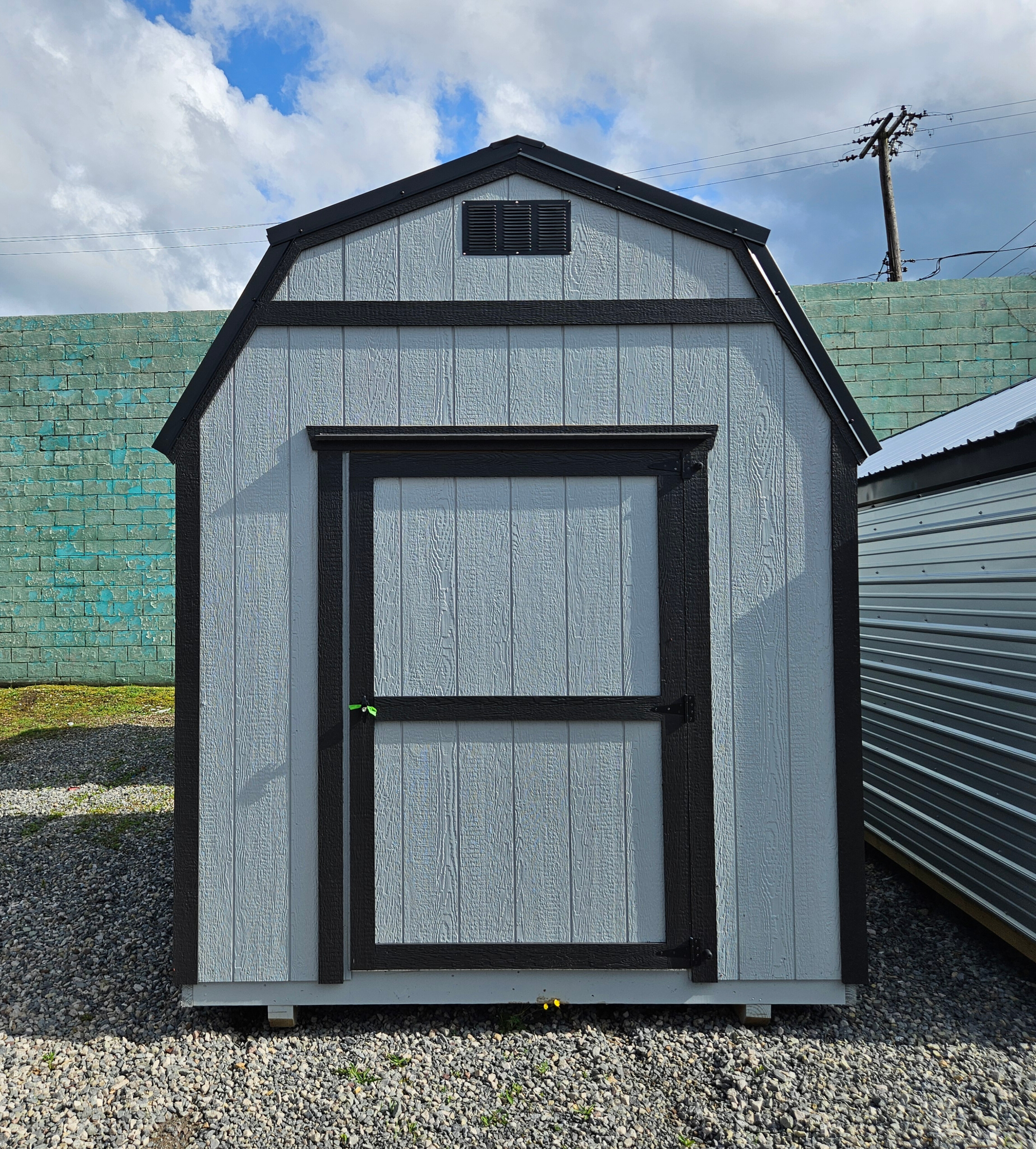 Image of 8 x 10 Lofted Barn (Low Wall)