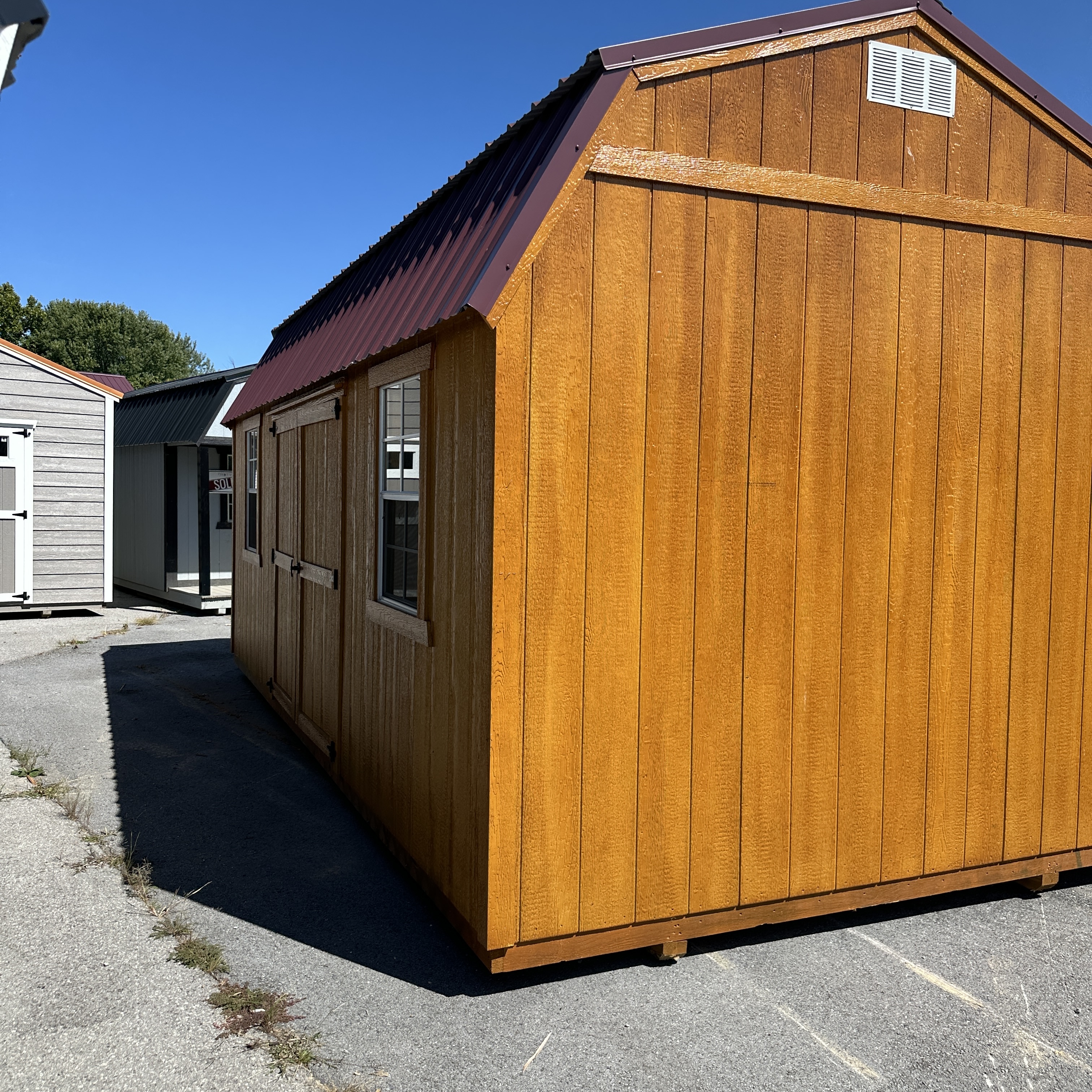 Thumbnail 2 for 10 x 20 Lofted Barn (Low Wall)