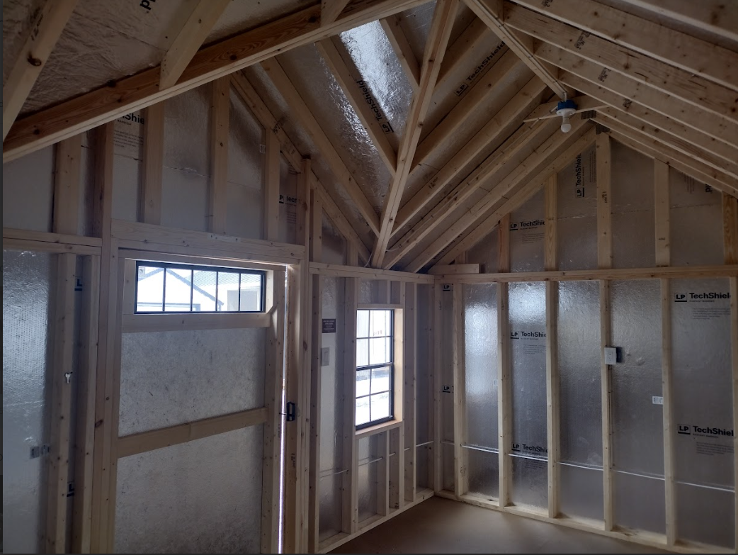 Thumbnail 3 for 10 x 16 Cambridge Dormer (Low Wall) Shed - Covington, VA