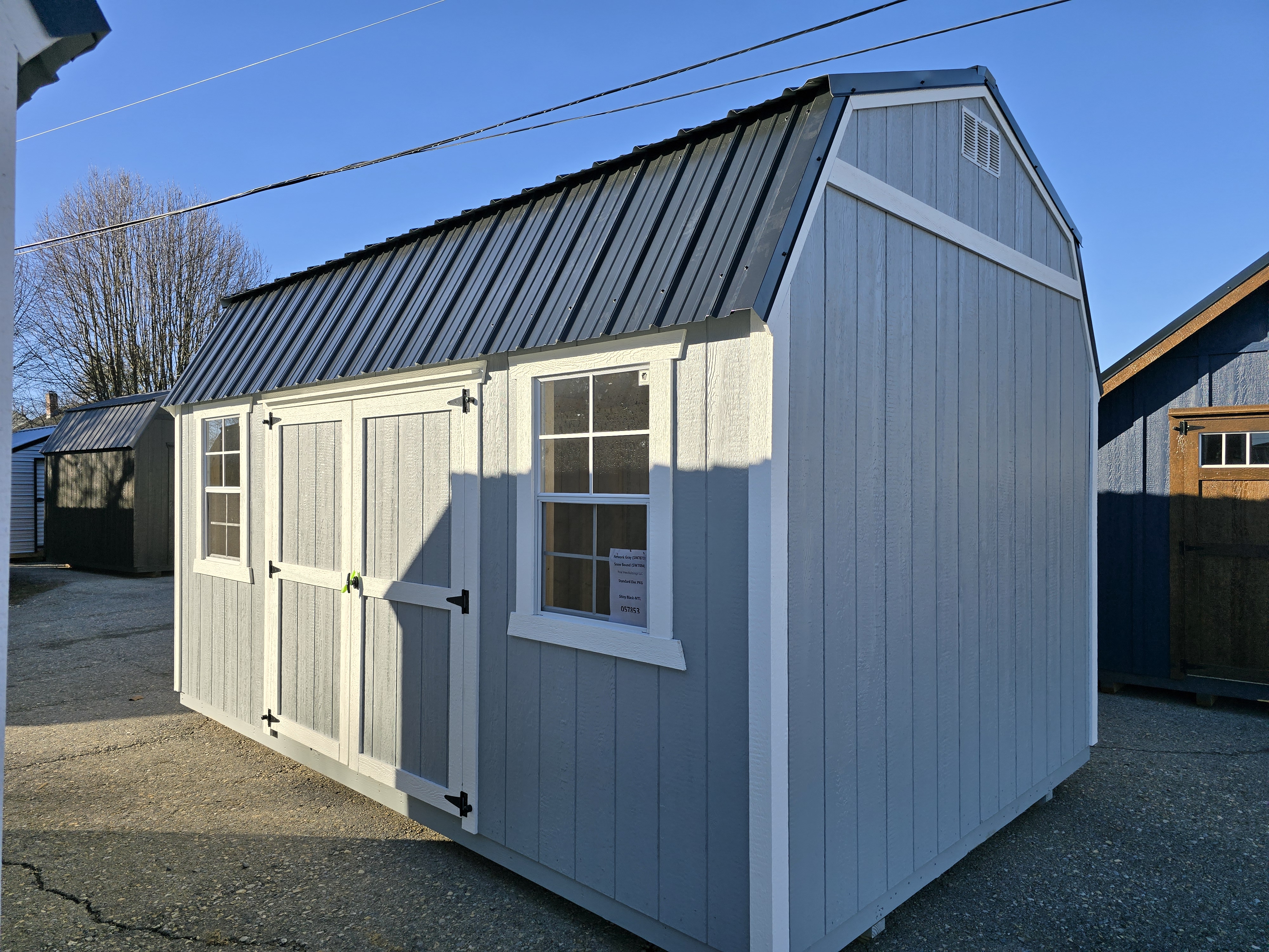 Image of 10 x 16 Lofted Barn (Low Wall)