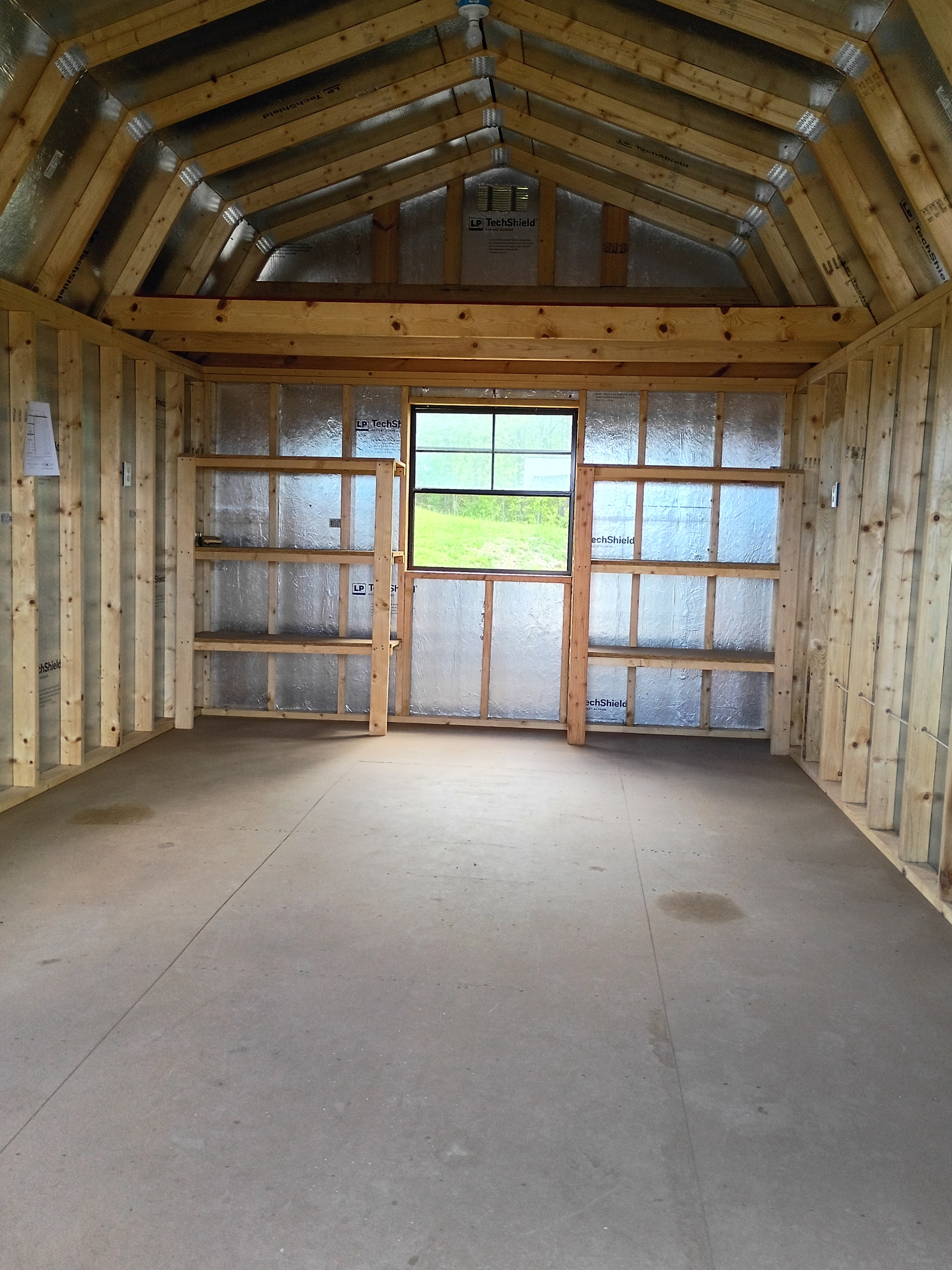 Thumbnail 3 for 12 x 20 Lofted Barn (Low Wall)