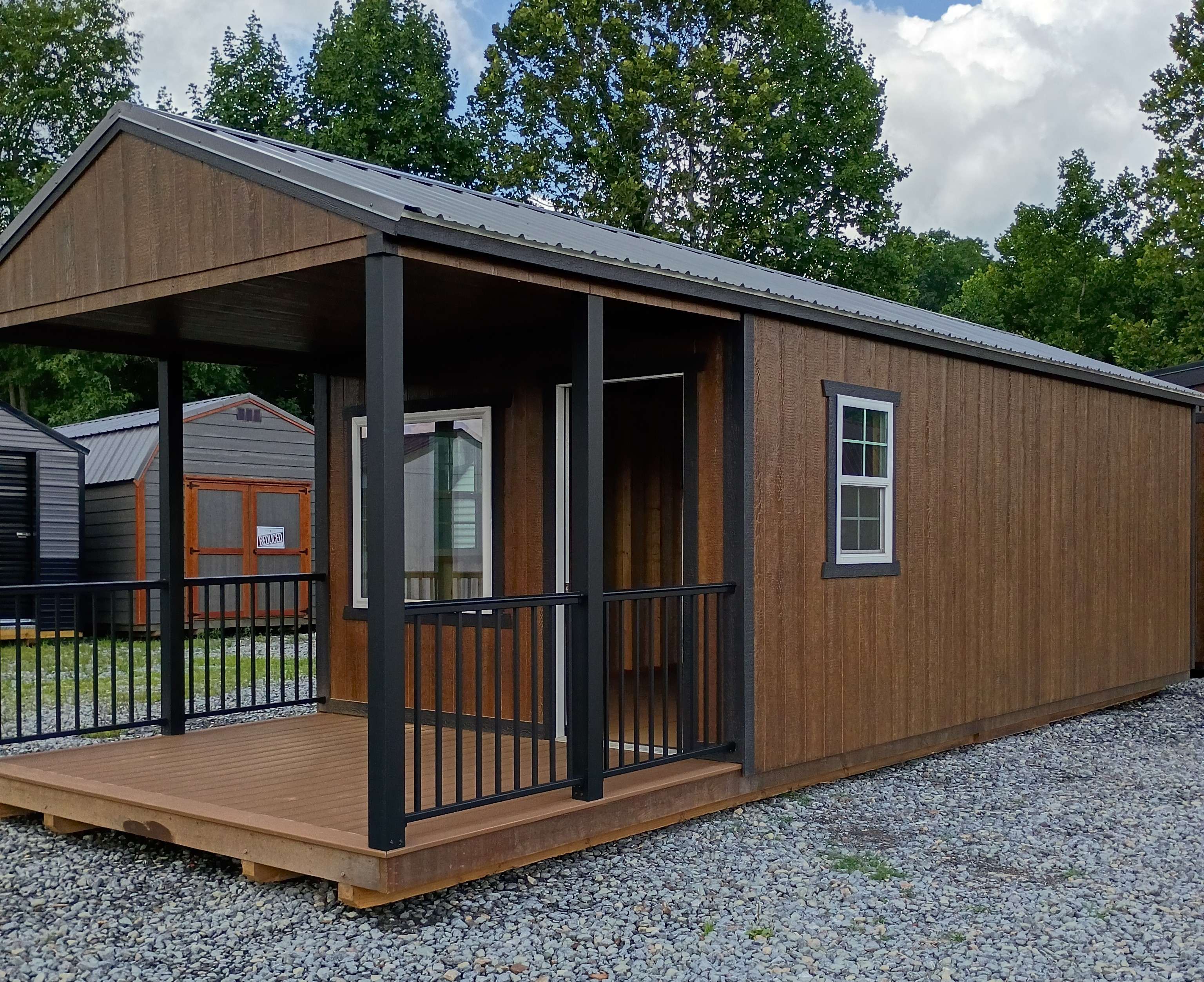 Thumbnail 2 for 12 x 32 A Frame End Porch (High Wall)