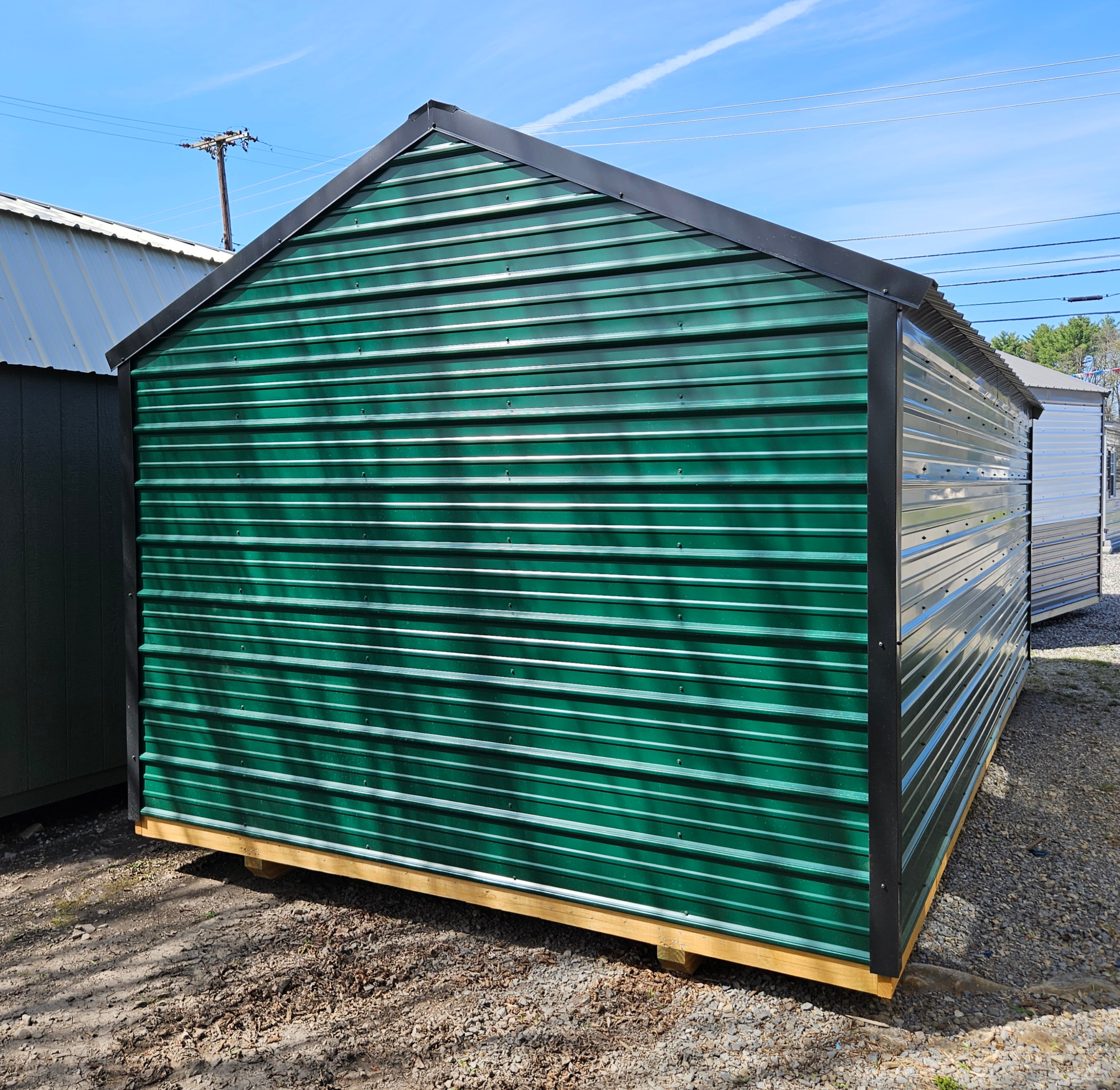 Thumbnail 2 for 10 x 20 Utility Building (Low Wall)